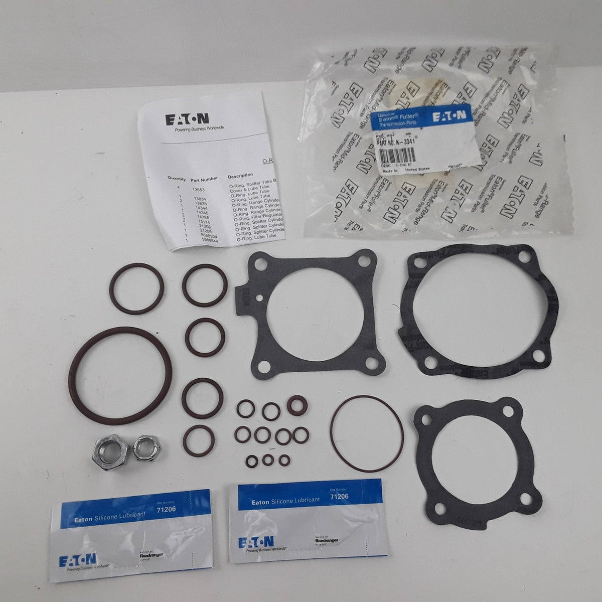 Eaton K-3341 Manual Transmission O Ring Seal Kit For Heavy Duty Car Trucks