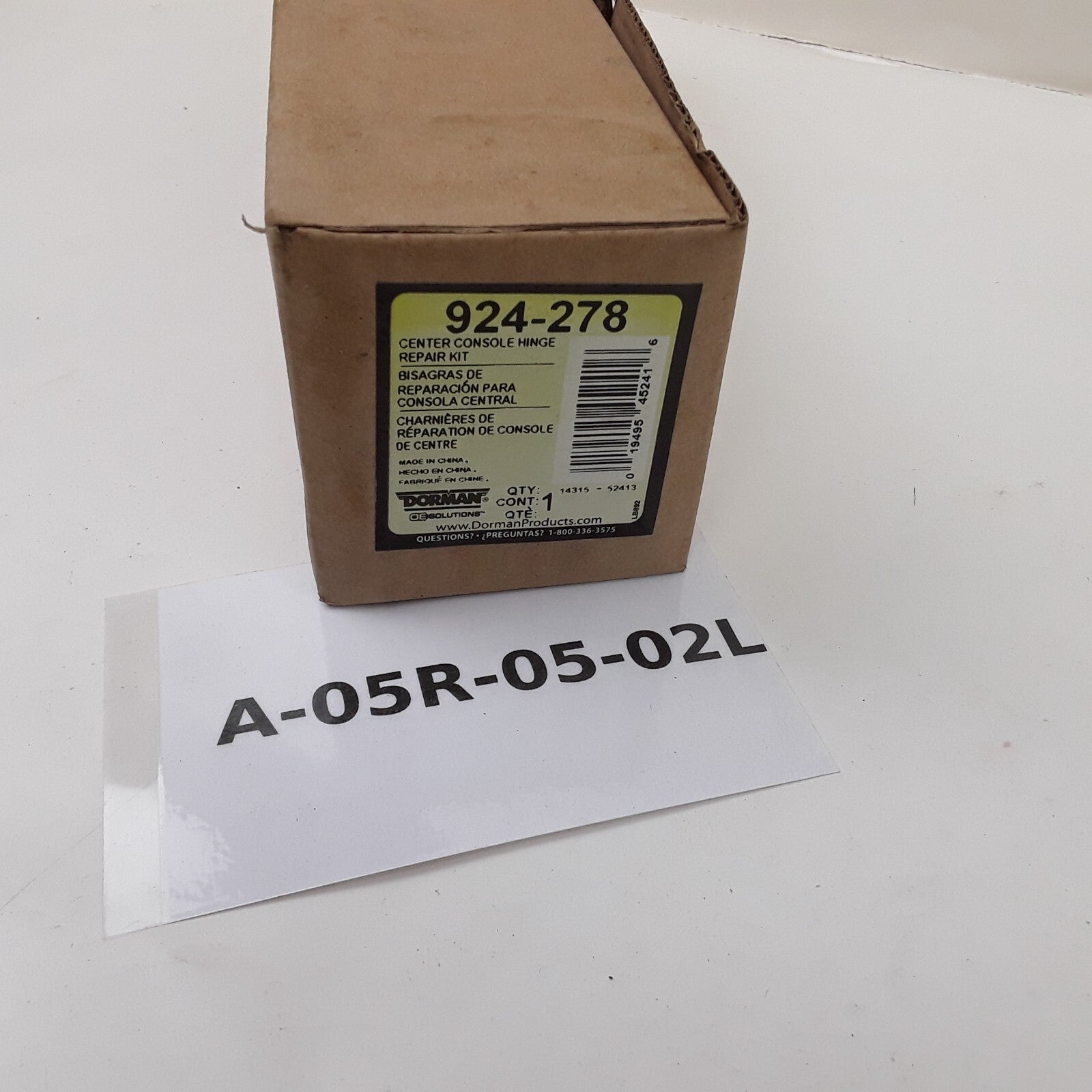 Front Center Console Hinge Repair Kit Fits Cadillac Chevrolet GMC (2001-2007)