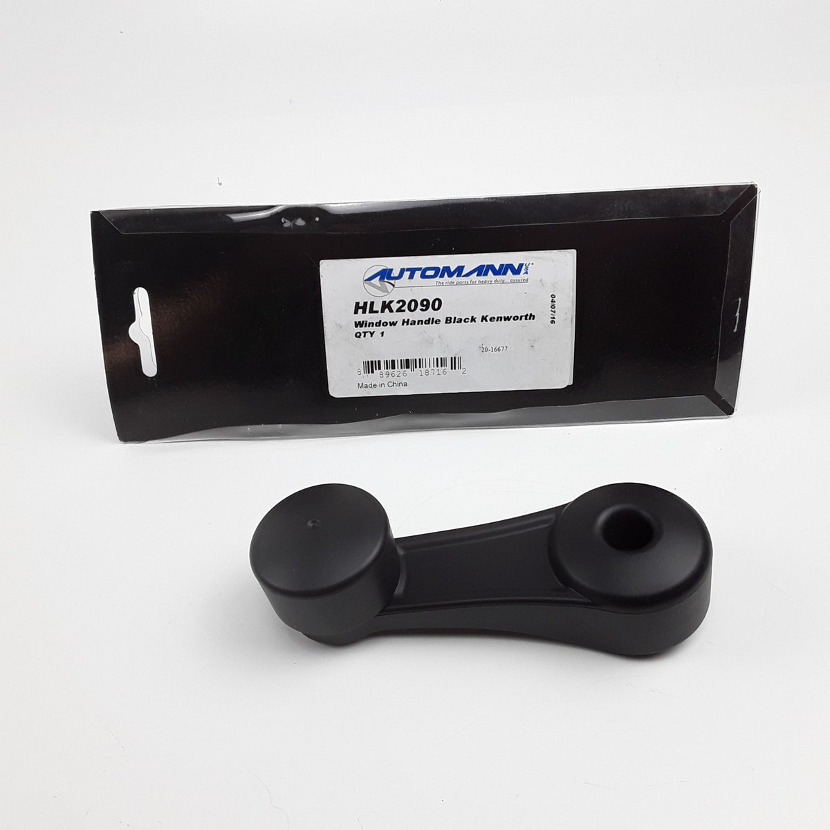 Automann HLK2090 Window Handle Black For Kenworth t600a ,t300 2005 2006 2007