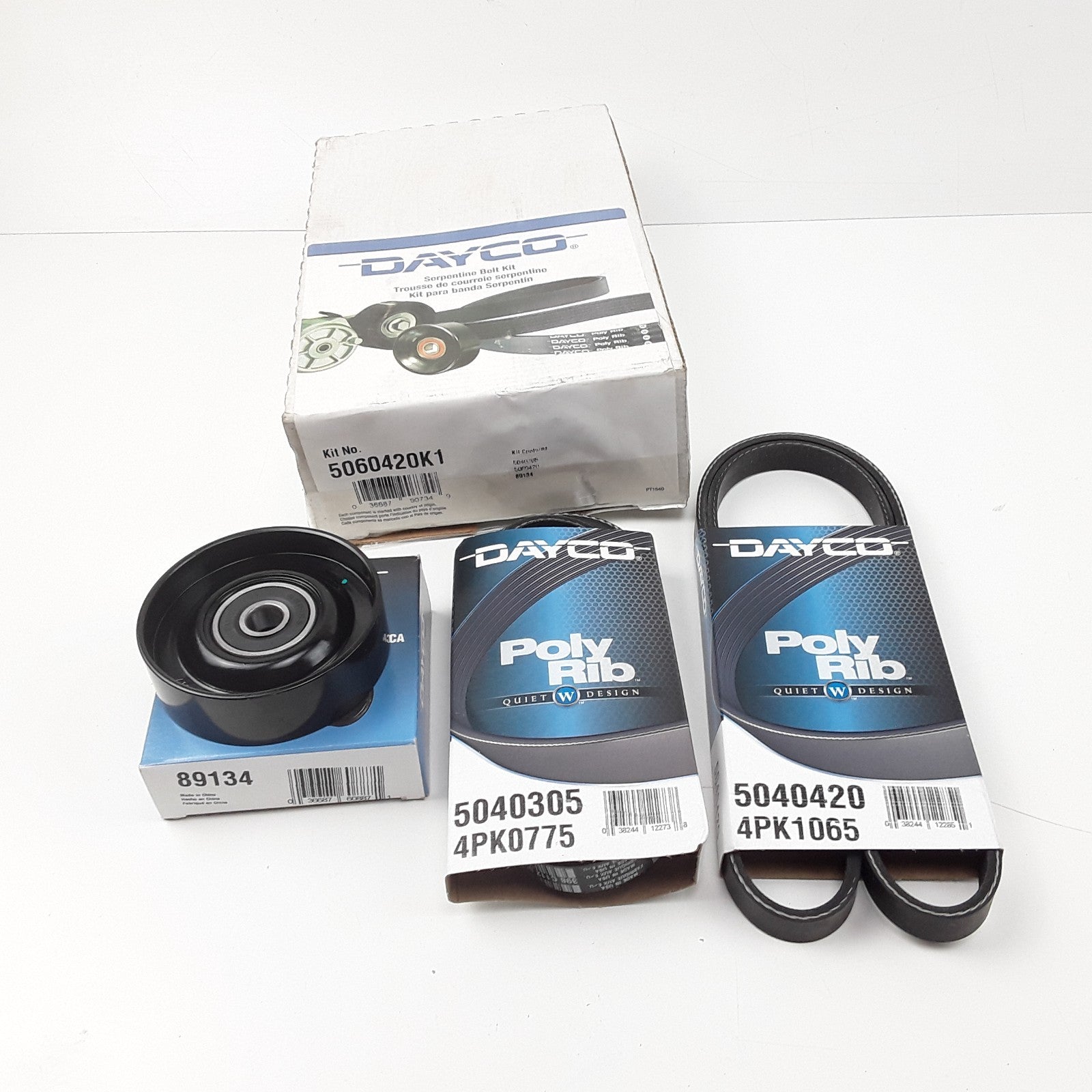 Dayco 5060420K1 Serpentine Belt Drive Component Kit Fits Nissan Maxima 2004-2006