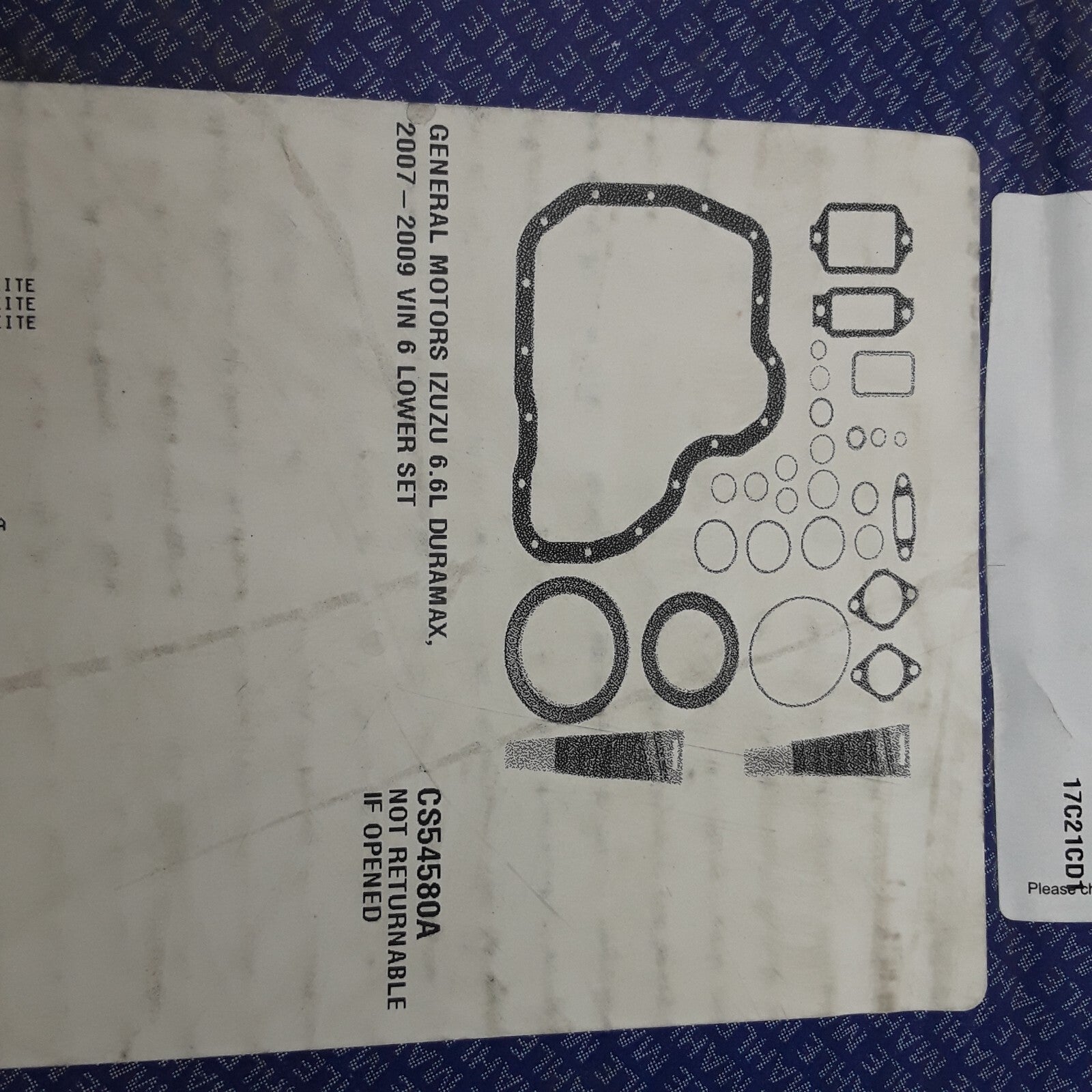Engine Conversion Gasket Set Fits Chevrolet Express 2500 3500 2008 2009 2010