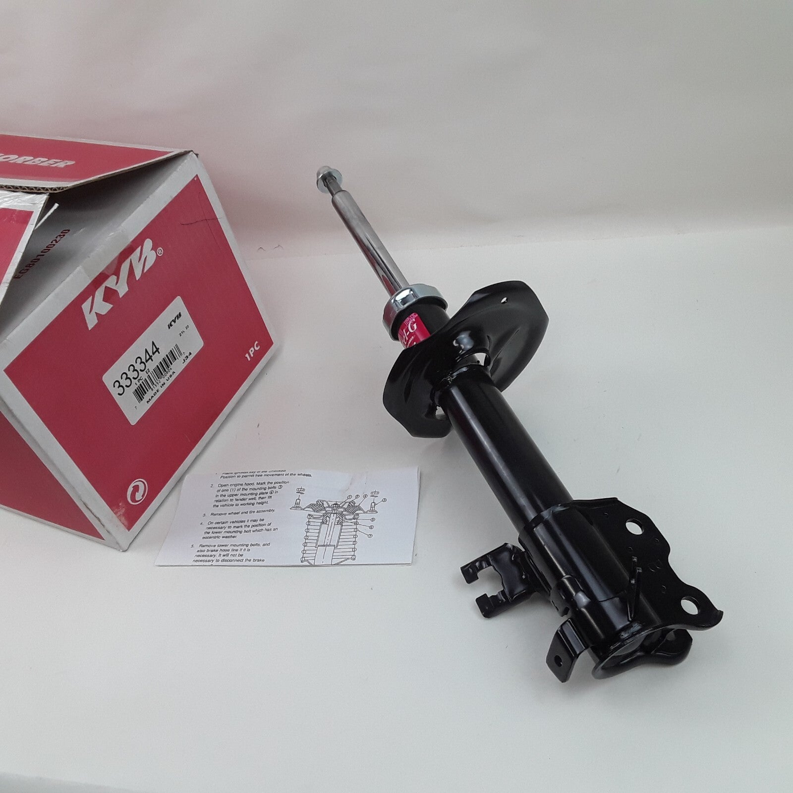 KYB 333344 Front Right Suspension Strut Assembly Fits Nissan Sentra 2000-2001