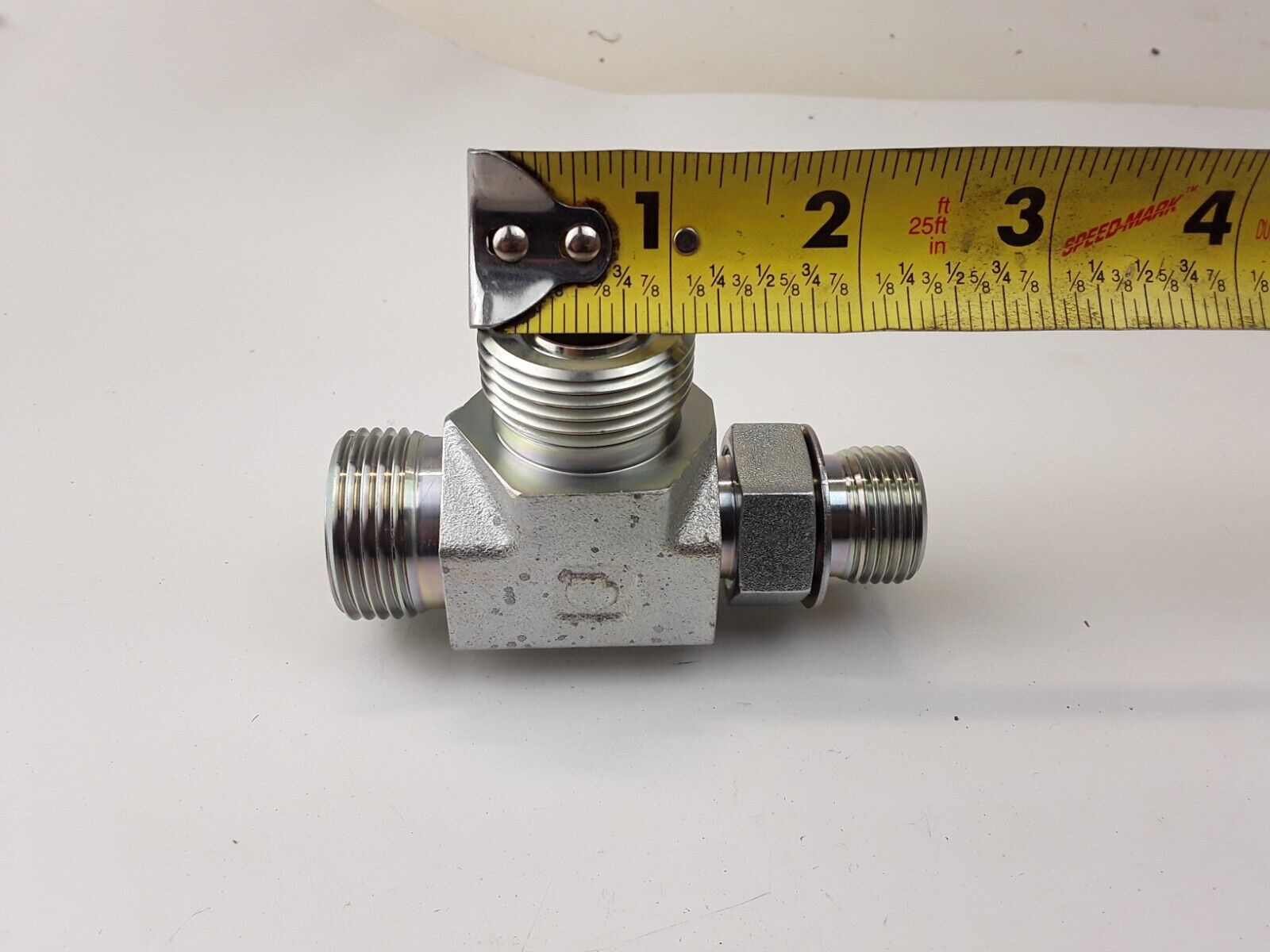 For Cat,Caterpillar 122-9088 1229088 37.5MM HYDRAULIC LONG TEE ADAPTER - HotCarParts