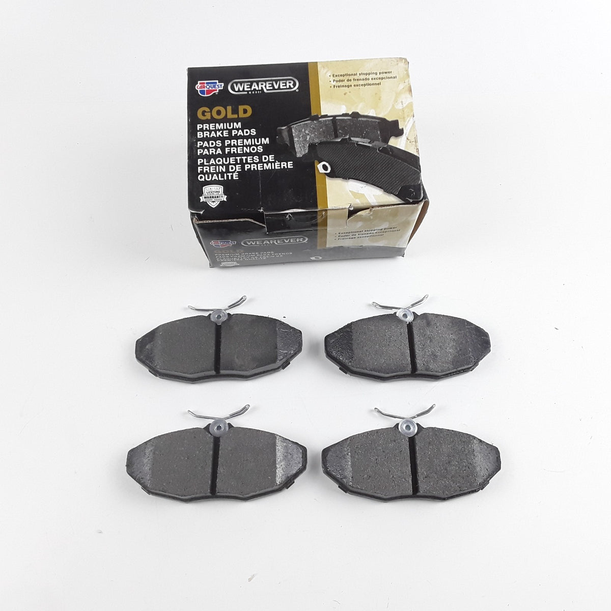 Rear Disc Brake Pad Set Fits Jaguar S-Type Vanden Plas XJ8 (2003 2004 2005)