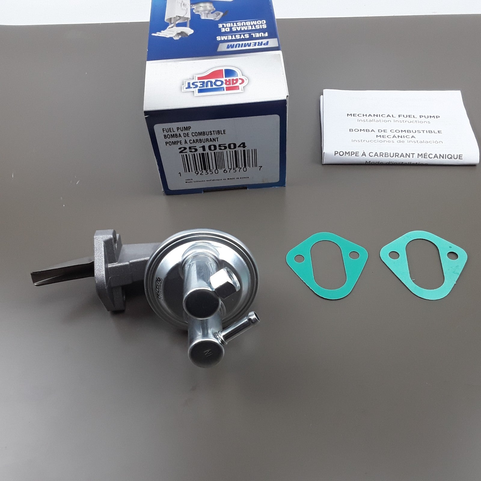 Carquest 2510504 Mechanical Fuel Pump Fits Chrysler Plymouth Dodge (1972-1987)