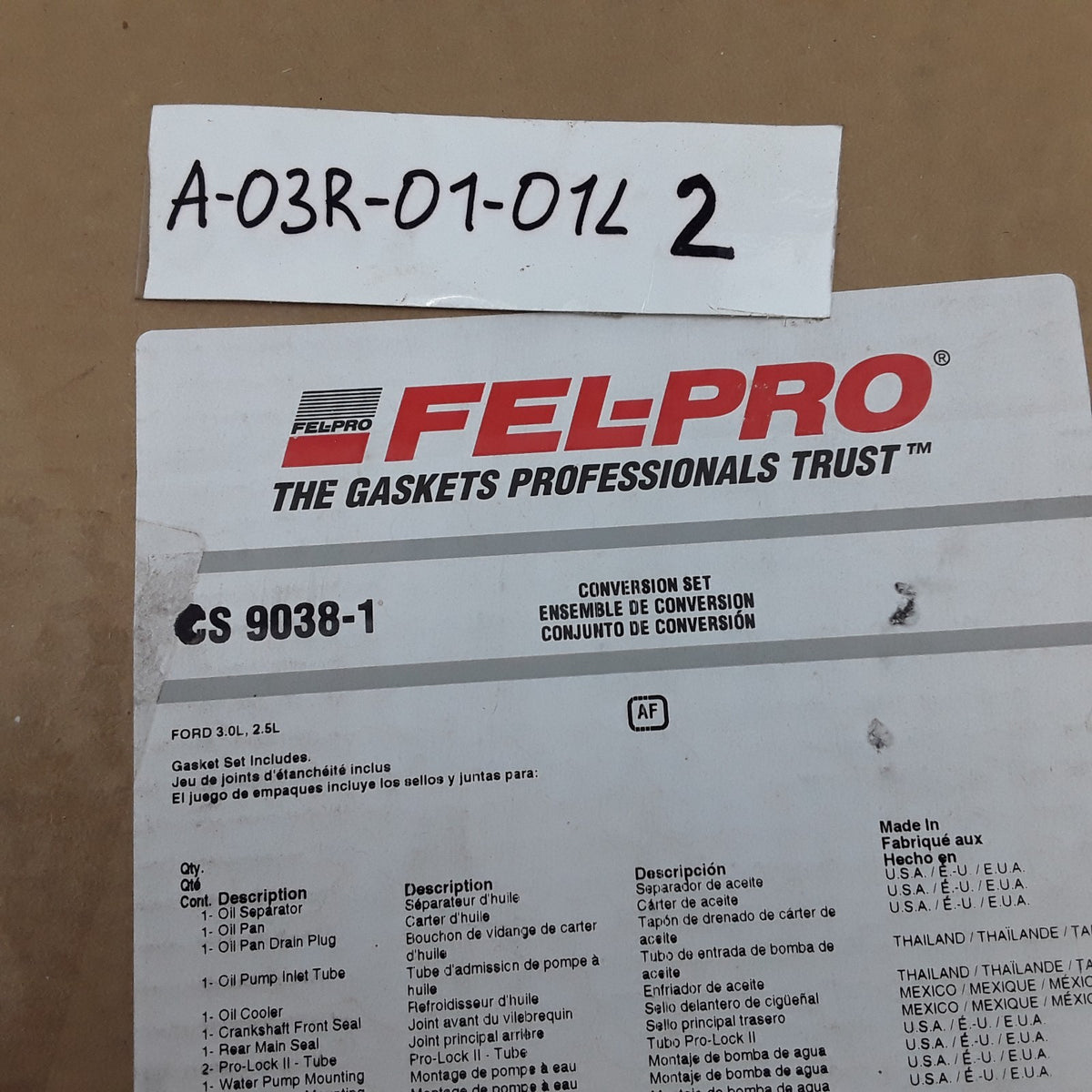 Engine Conversion Gasket Set Fits Ford Mercury Mazda (1995 1996 1997 1998-2004)