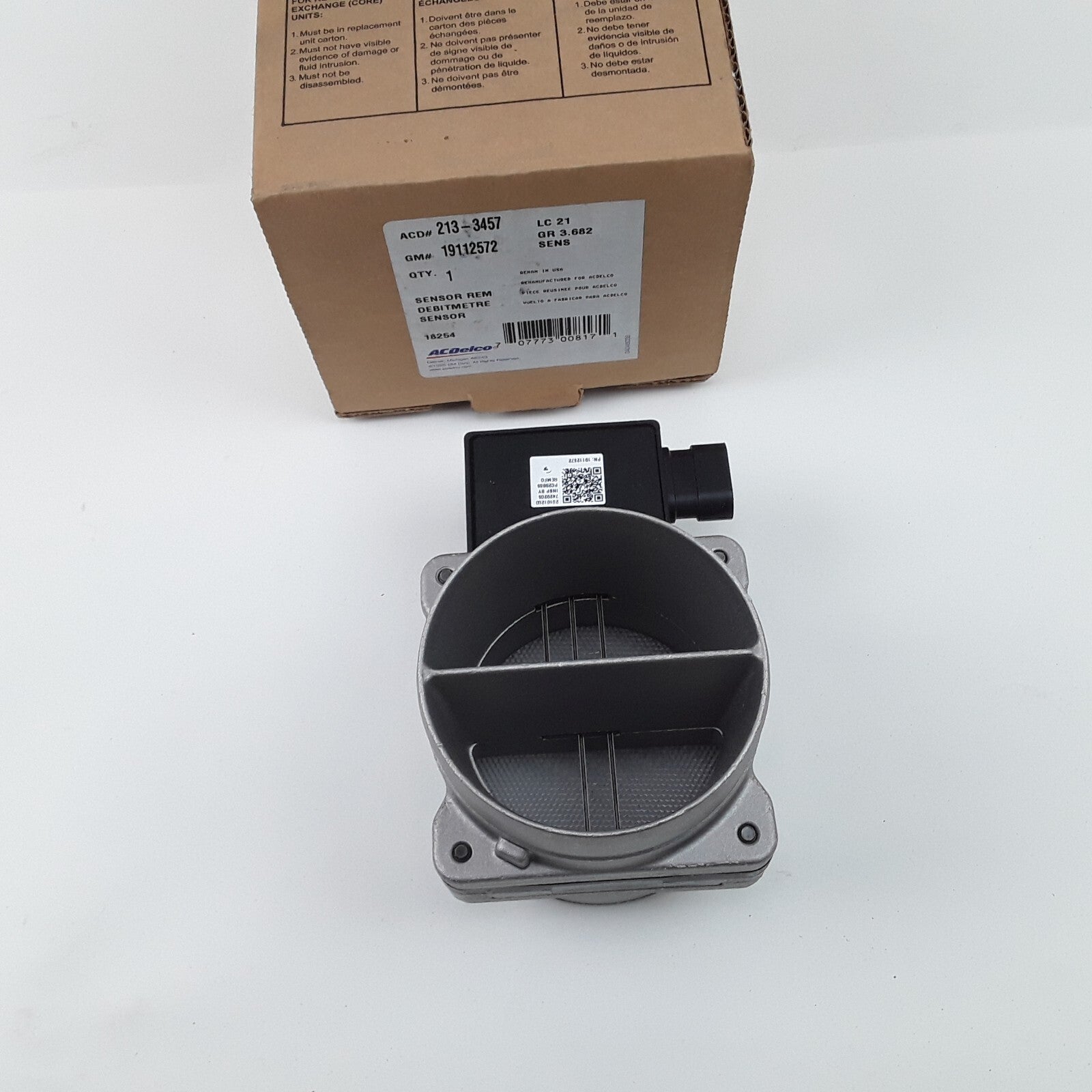 ACDelco 213-3457 Mass Air Flow Sensor For Cadillac GMC Chevrolet Pontiac 1993-02