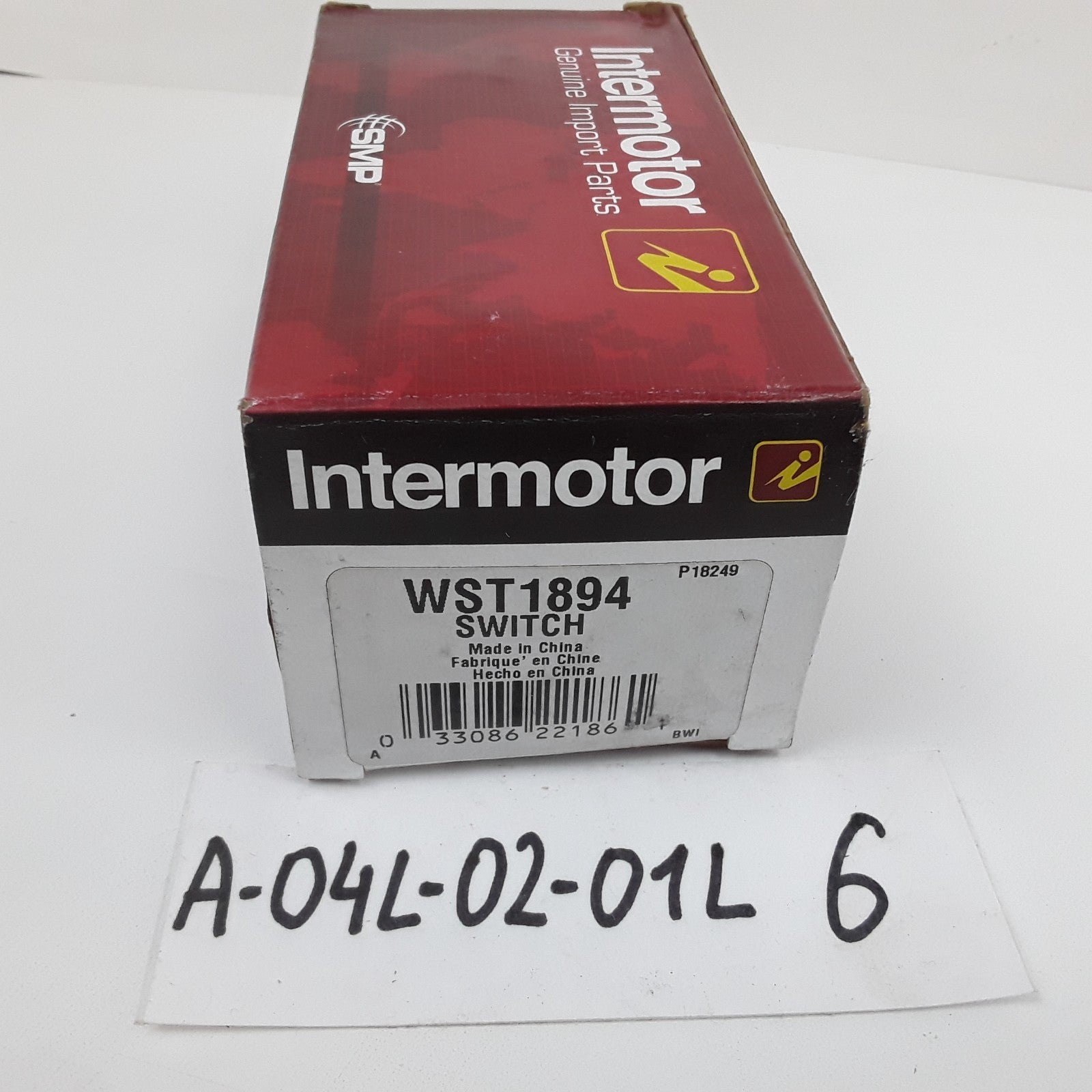 Intermotor WST1894 Front Left Power Window Switch Fits Honda Civic (2014-2015)