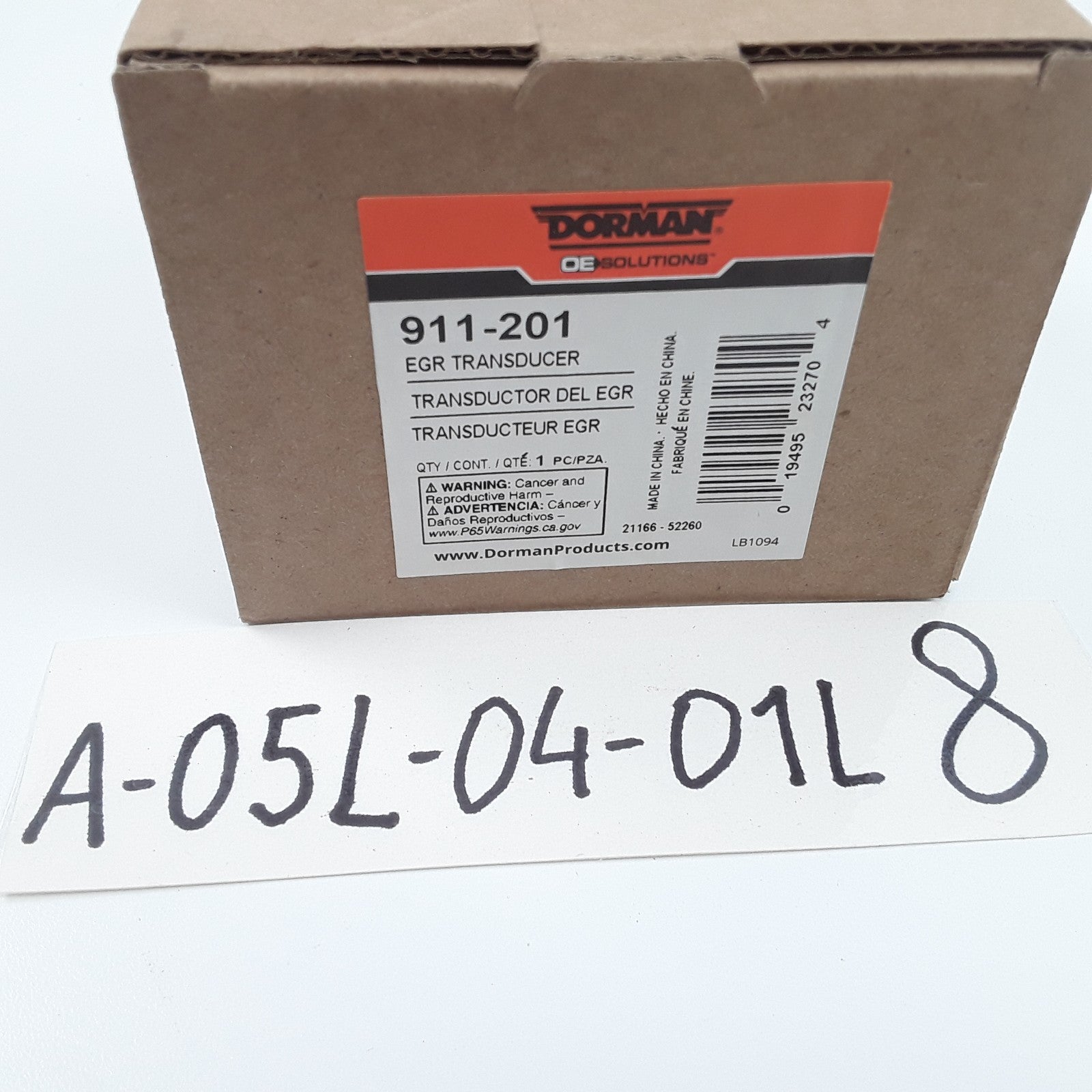 Exhaust Gas Recirculation (EGR) Transducer Fits Jeep, Chrysler, Dodge ,Plymouth