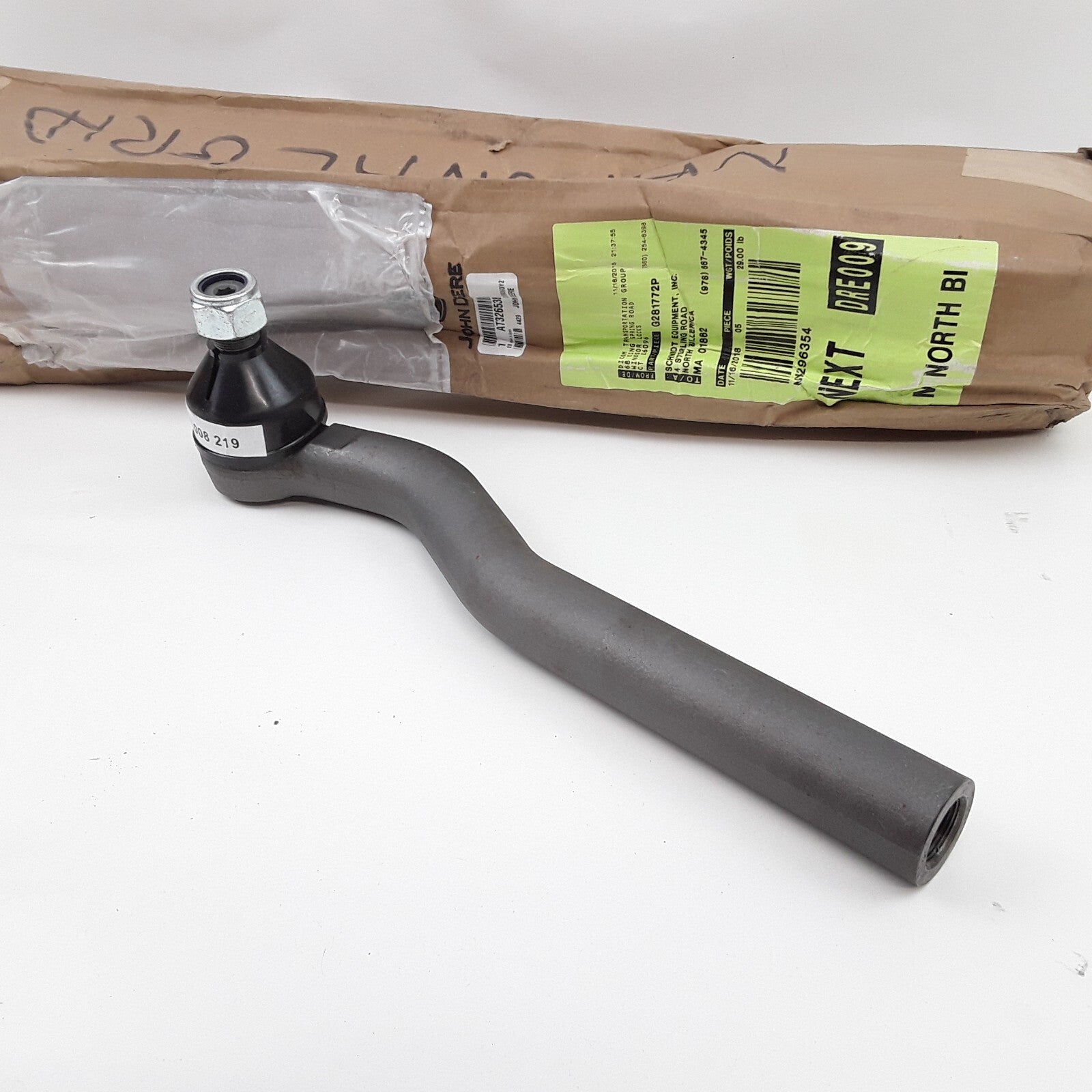 John Deere Tie Rod Left-Hand Fits 210K 210K EP 210L 210L EP 210LE 210LJ 310J