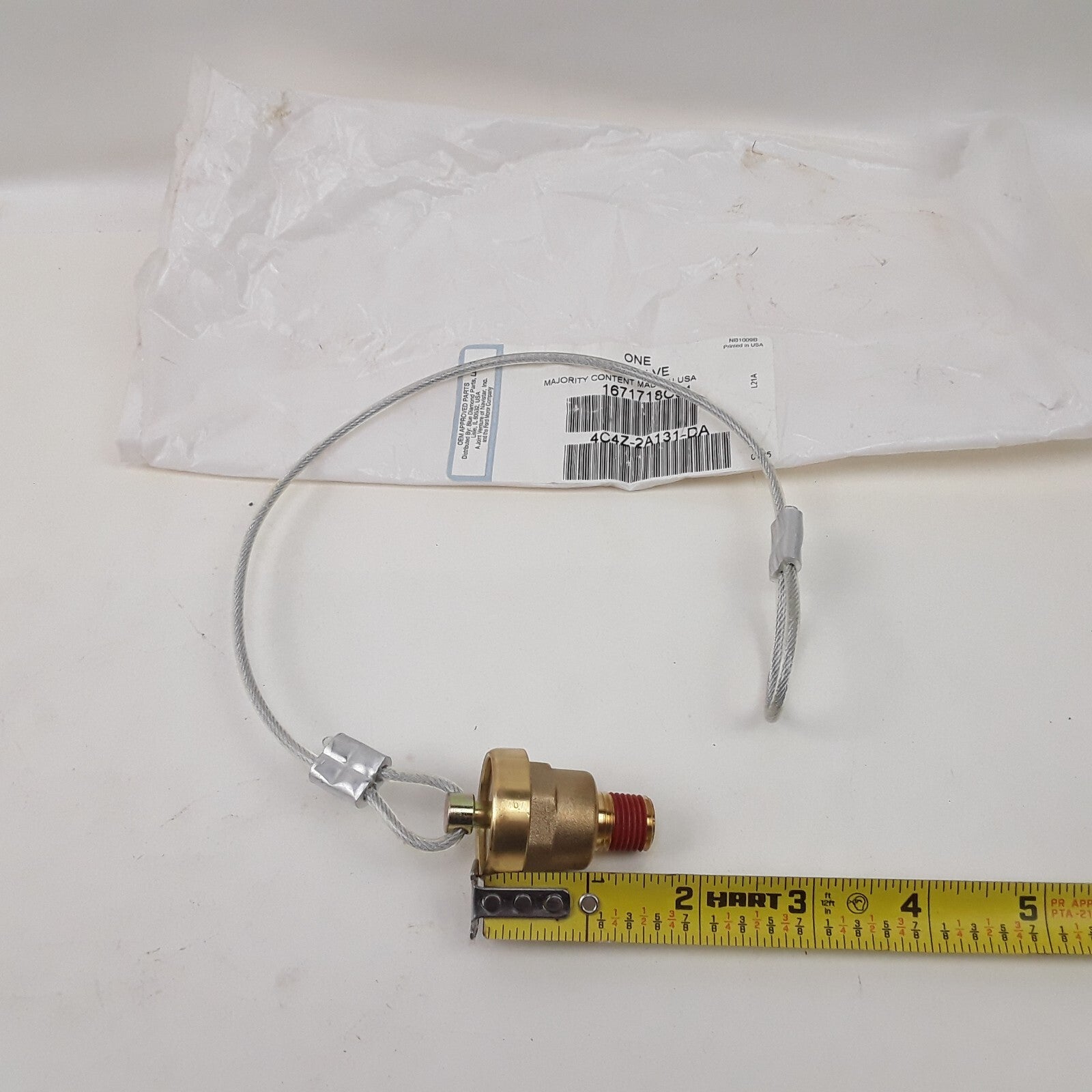 Navistar 1671718C91 Air Brake Reservoir Drain Valve Fits International Truck