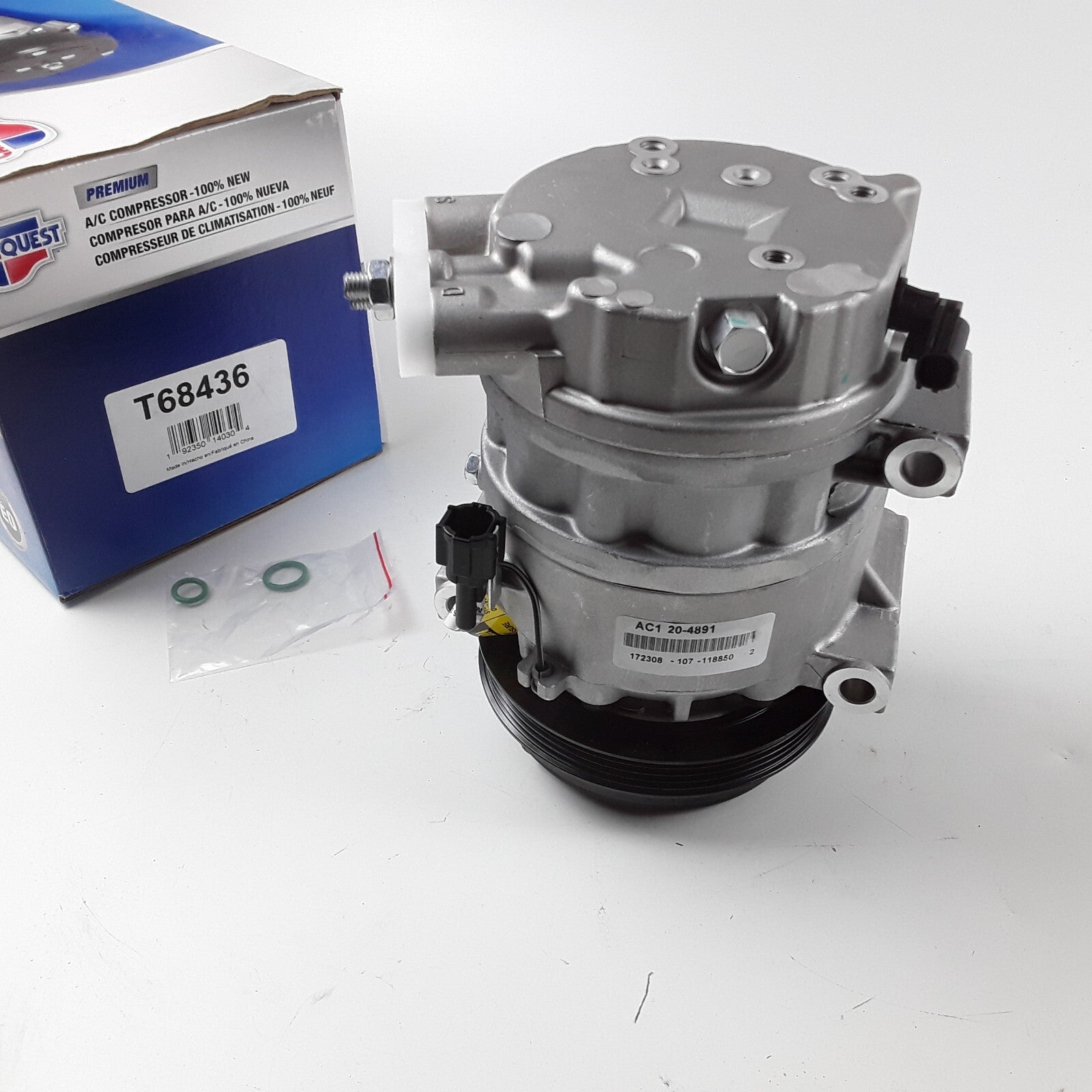 A/C Compressor Fits INFINITI FX35 G35 2003 2004 2005 2006 2007 2008 3.5L