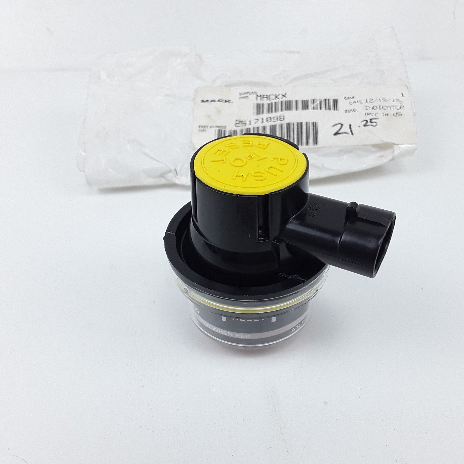 Air Filter Restriction Indicator For Mack, Volvo Trucks 25171098