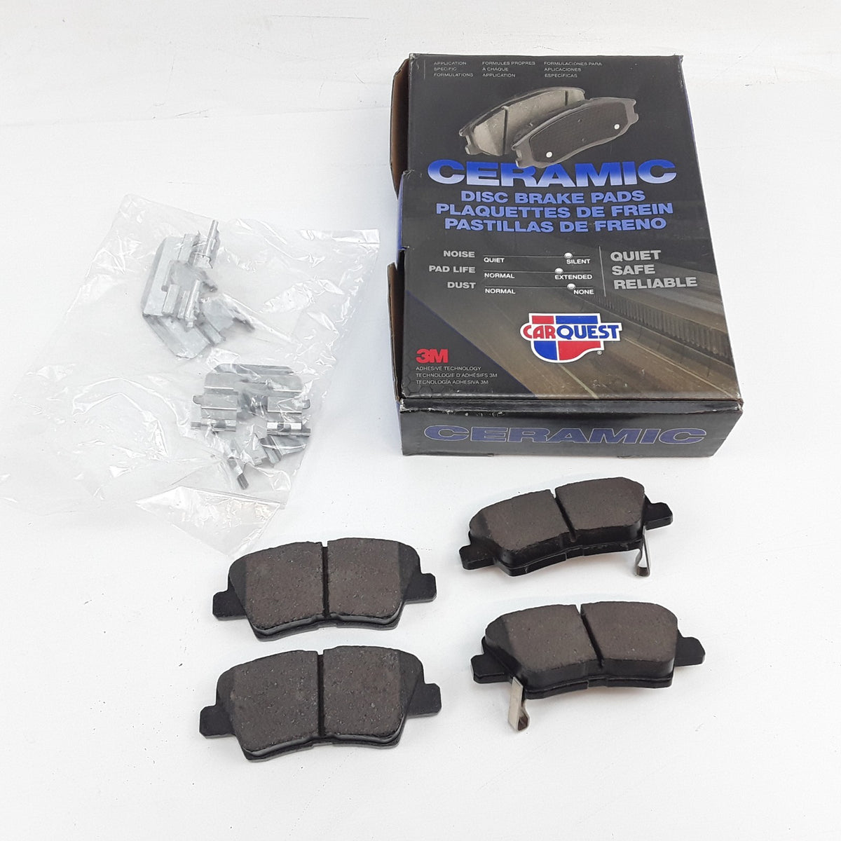 Ceramic Disc Brake Pads Fits Hyundai Accent Azera Kia Rio Amanti Soul 2007-2013