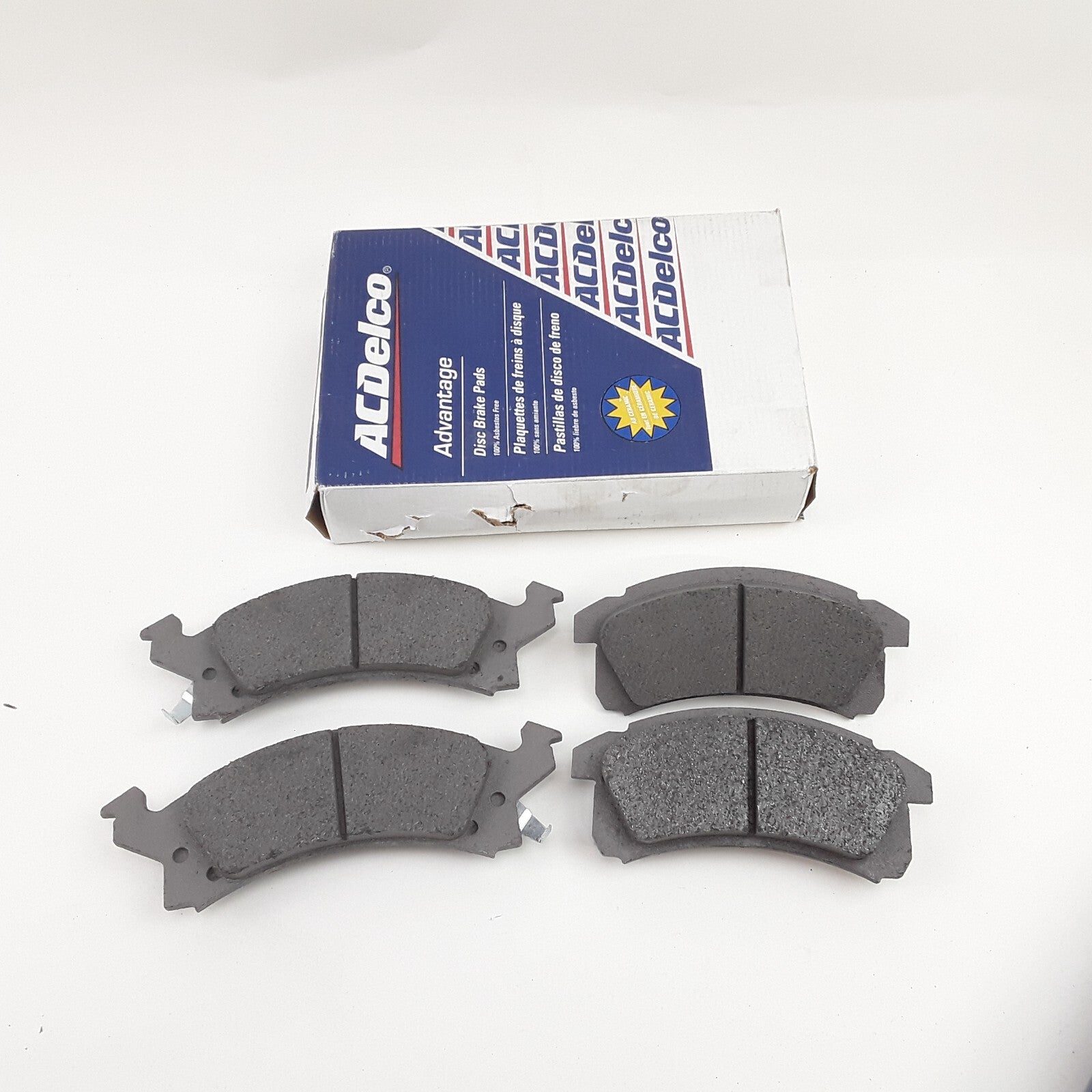 Disc Brake Pad Set-Ceramic Fits Buick Skylark 1990-97 Chevrolet Corsica 1993-94