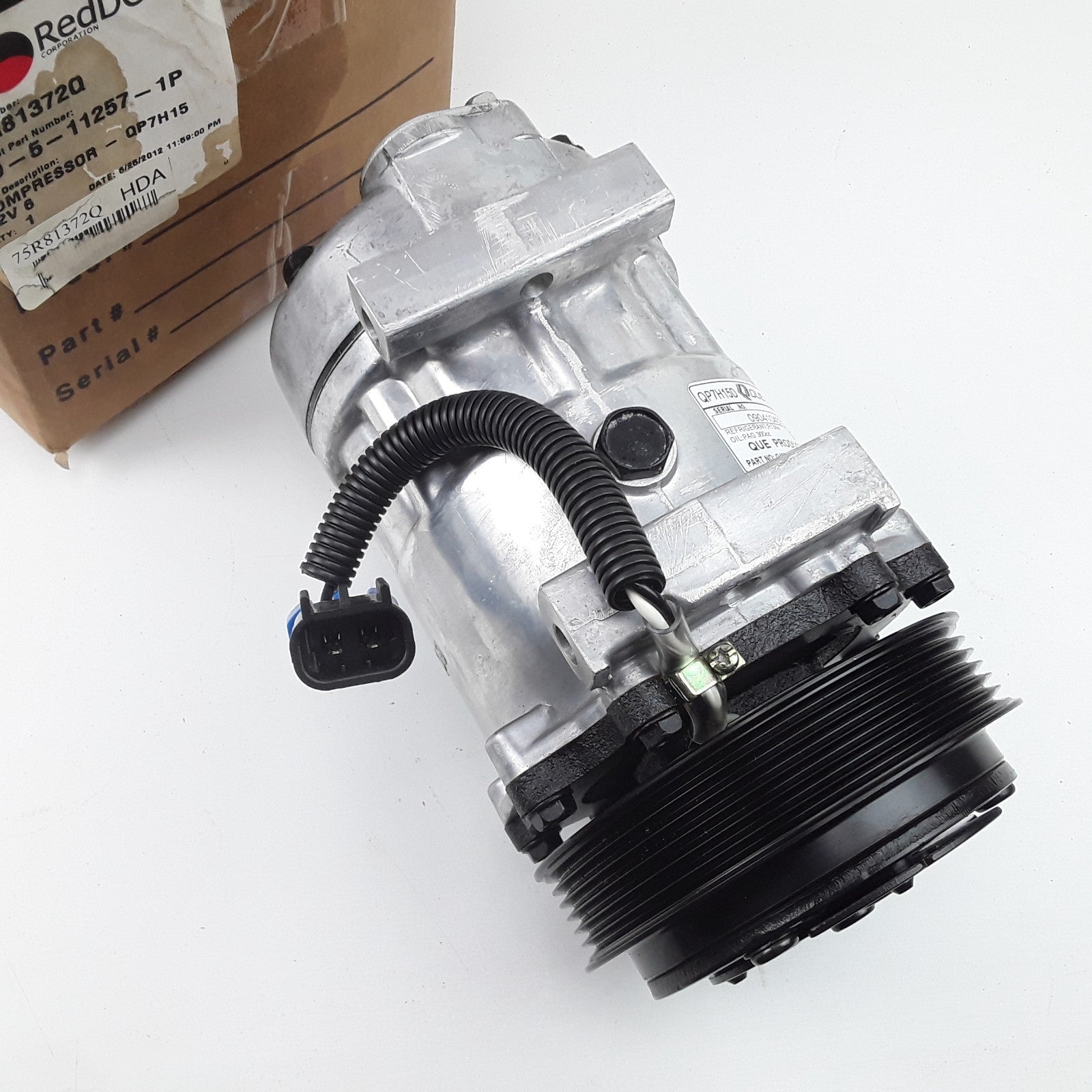 Red Dot 75R81372Q Compressor-QP7H15D Q4891 Fits Volvo VN VHD VNL VNM 2002-2016