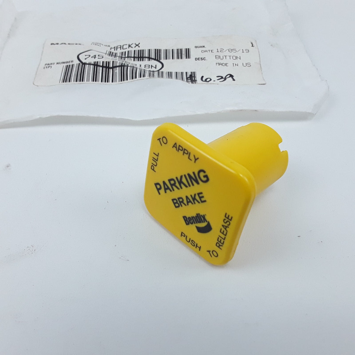 Parking Brake Push Button Switch Fits Mack Volvo Trucks p/n Mack 745-298818N