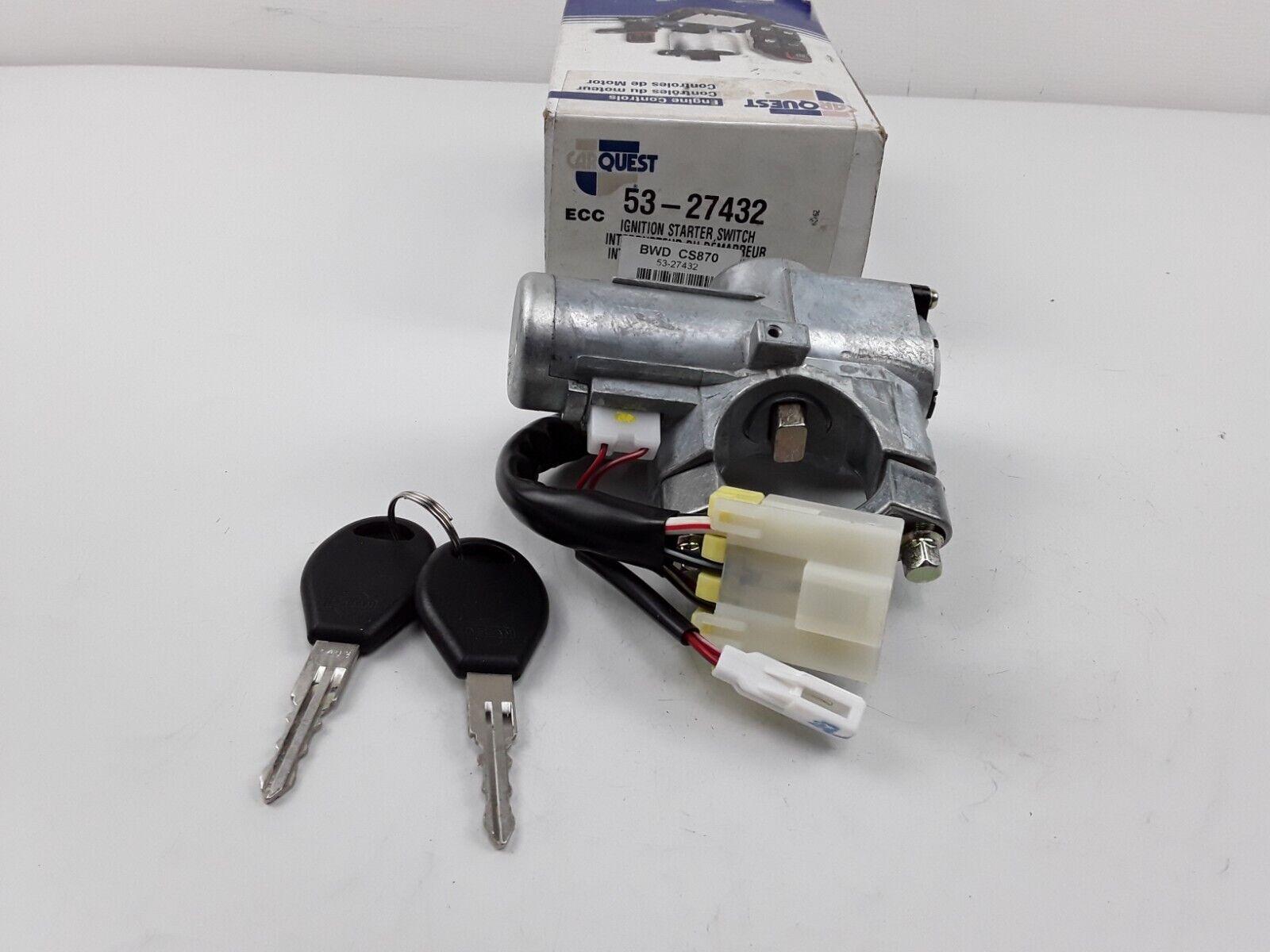 Ignition Switch With Lock Cylinder For Nissan Sentra, Maxima 1996 1997 1998 1999 - HotCarParts
