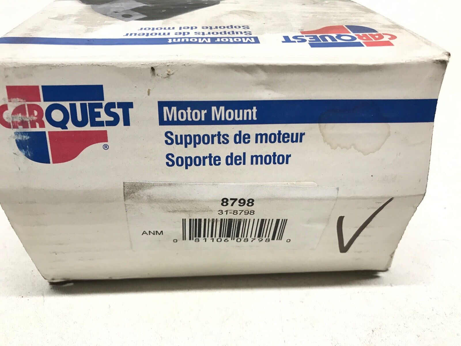 Engine Mount Rear CARQUEST 31-8798 for Chrysler, Dodge, Eagle, Mitsubishi FAST S - HotCarParts