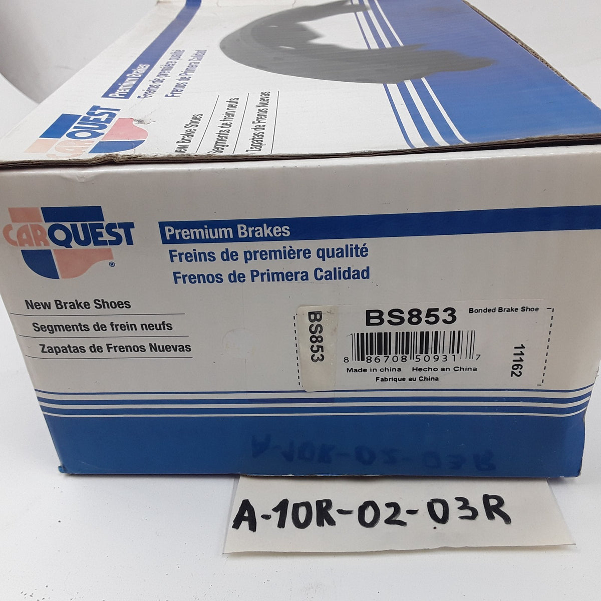 Carquest BS853 Drum Brake Shoe Fits Mitsubishi Raider Dodge Dakota 2005-2006