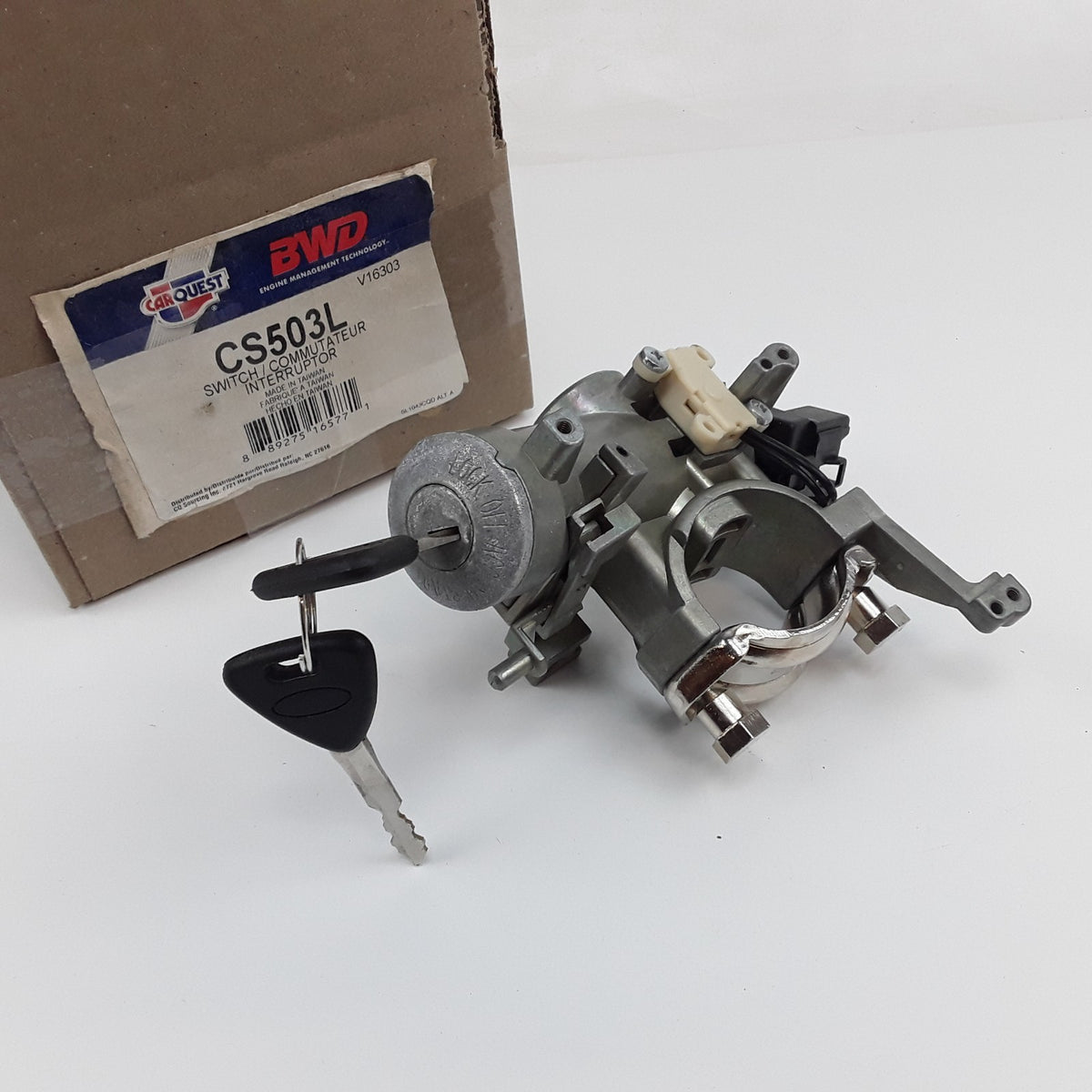 Ignition Switch With Lock Cylinder Fits Mercury Tracer Ford Escort (1994-1996)