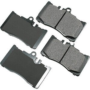 Akebono ACT870 Front Ceramic Disc Brake Pad Set Fits Lexus LS430 2001 2002-2006