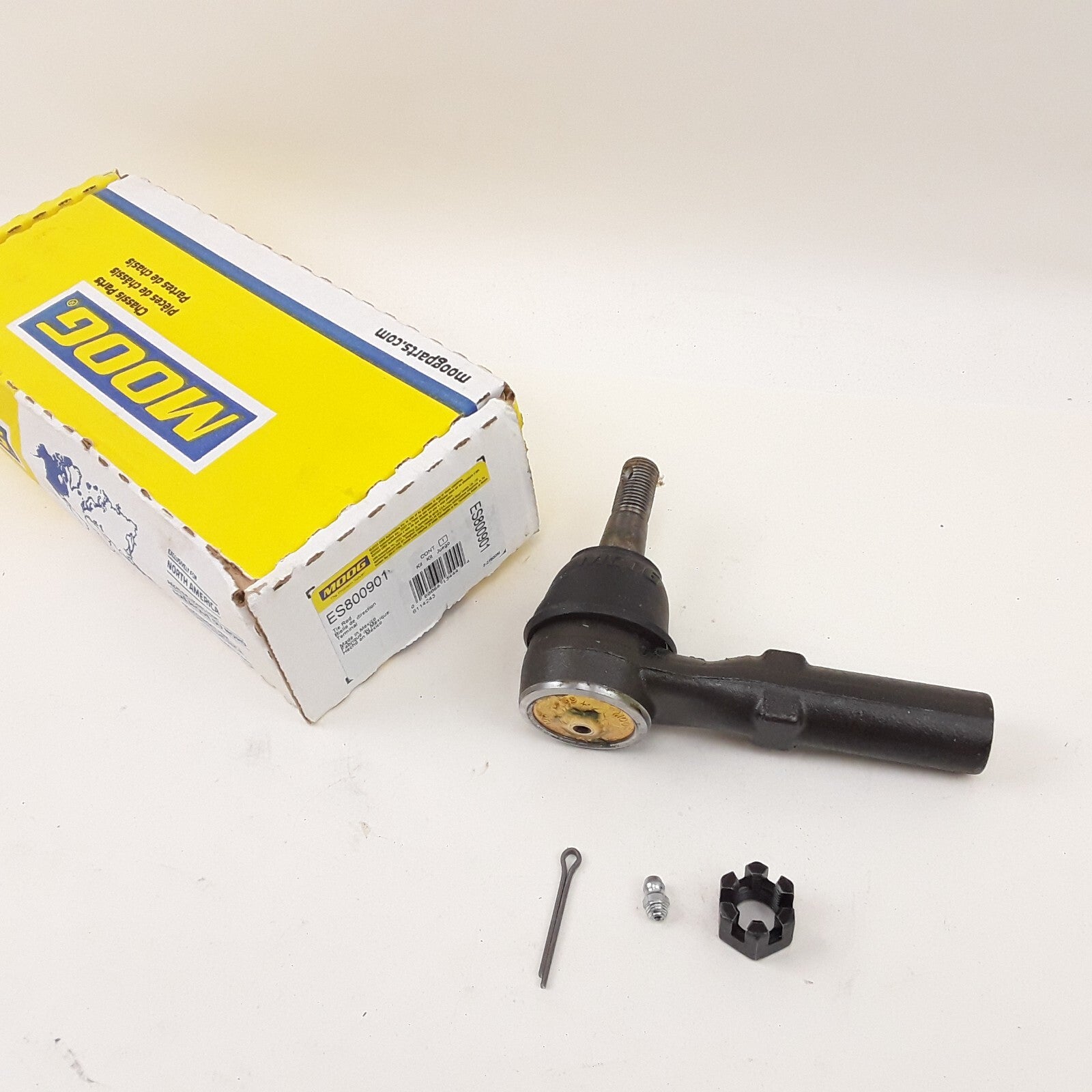 Moog ES800901 Front Outer Steering Tie Rod End Fits Chevrolet GMC (2011-2021)