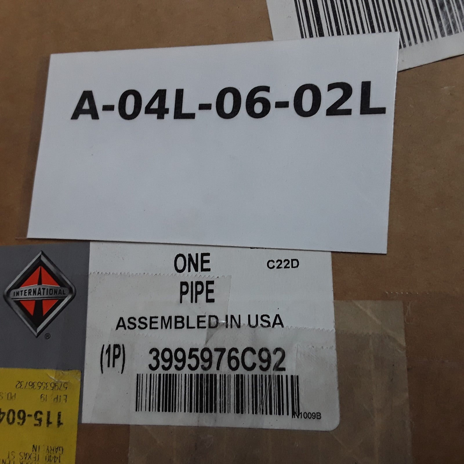 International 3995976C92 Turbocharger Pipe Assembly Fits International Navistar