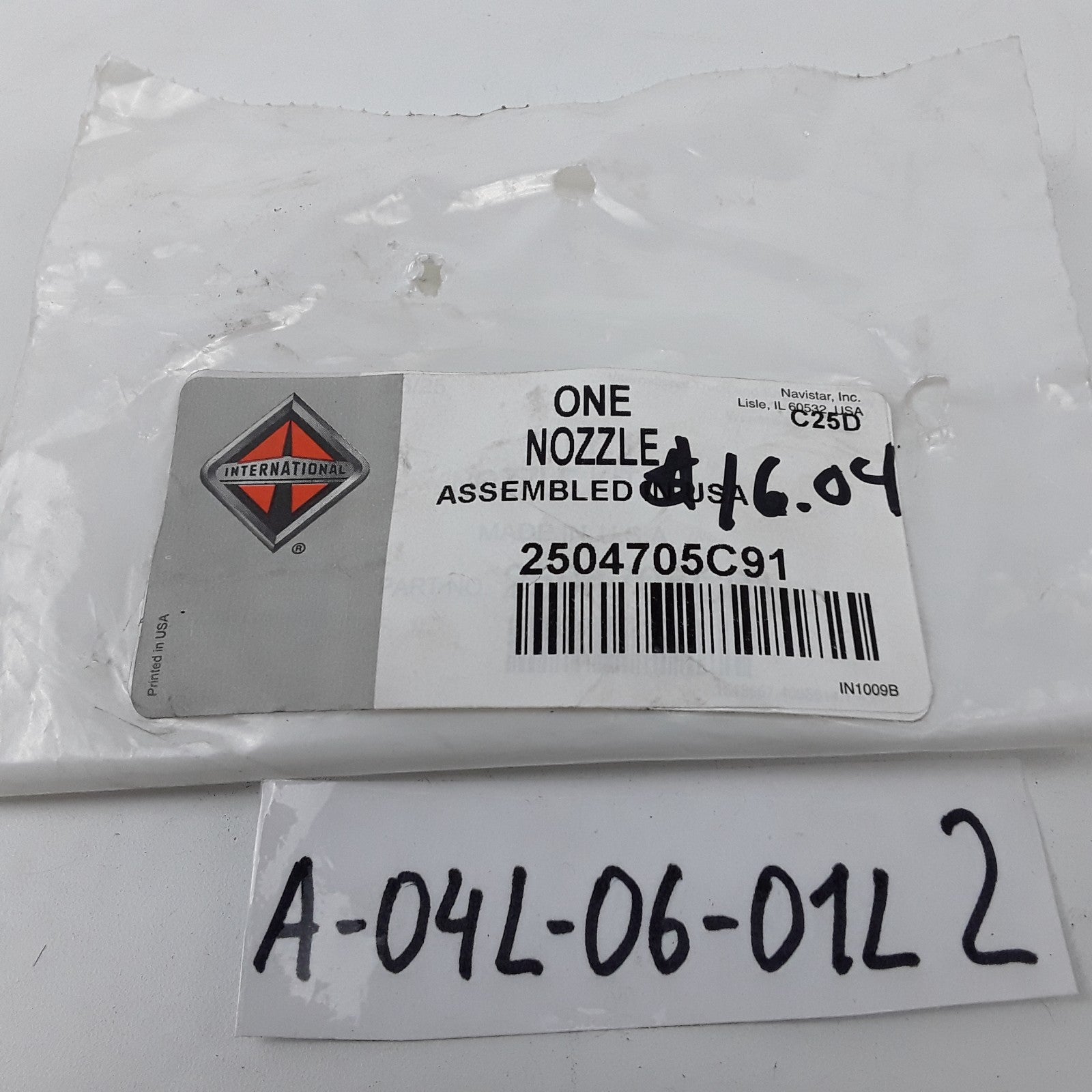 OEM International 2504705C91 Windshield Wiper Arm Nozzle Kit For Navistar Trucks