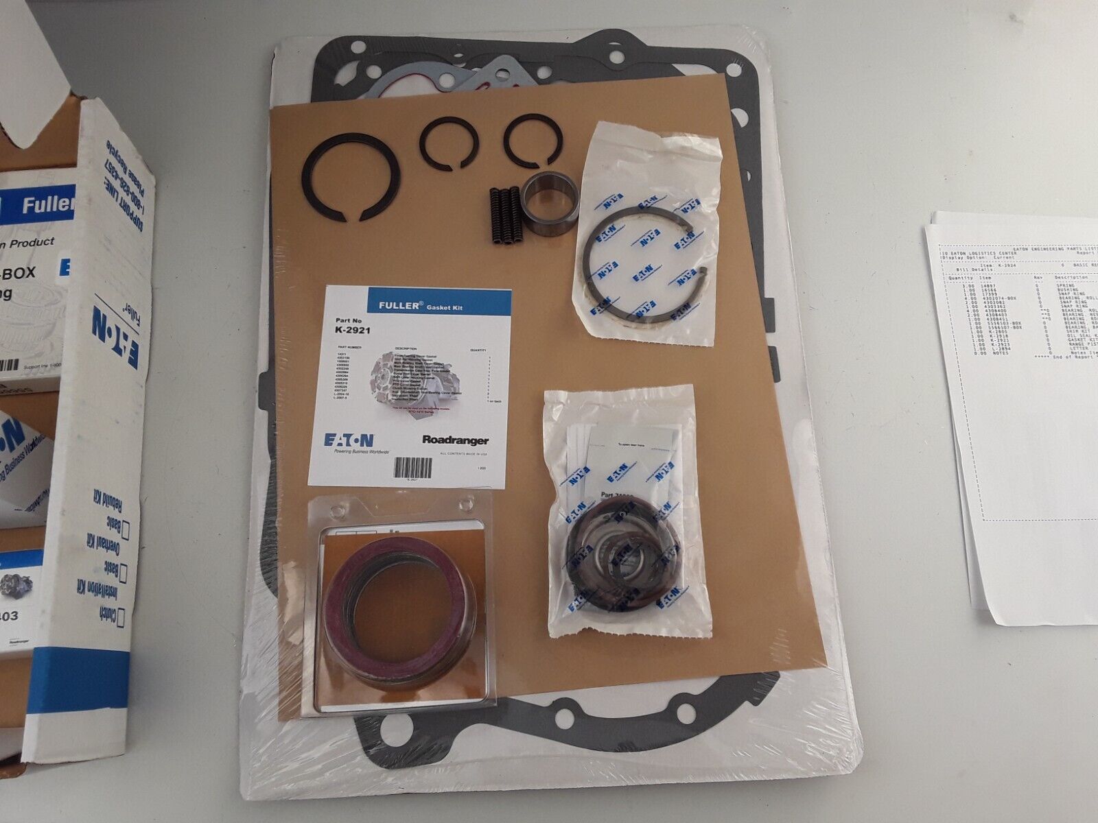 GENUINE Eaton Fuller Transmission Basic Rebuild Kit FRO K-2924 K2924 - HotCarParts