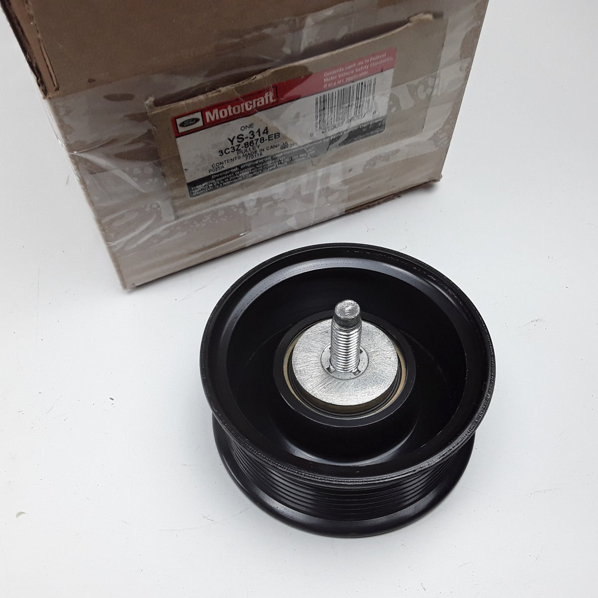 Motorcraft YS-314 Kittension Belt Idler Pulley for Ford E-Series 2003-2019