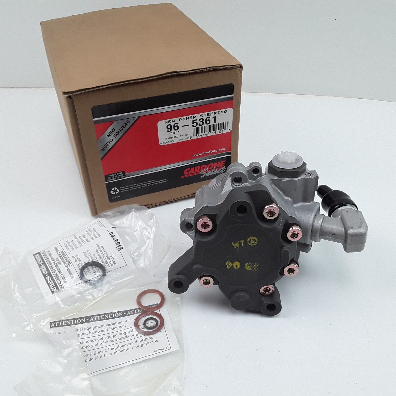 Power Steering Pump Fits Mercedes-Benz CL500 2000-01 E320 2003-2005 E500 2003-06