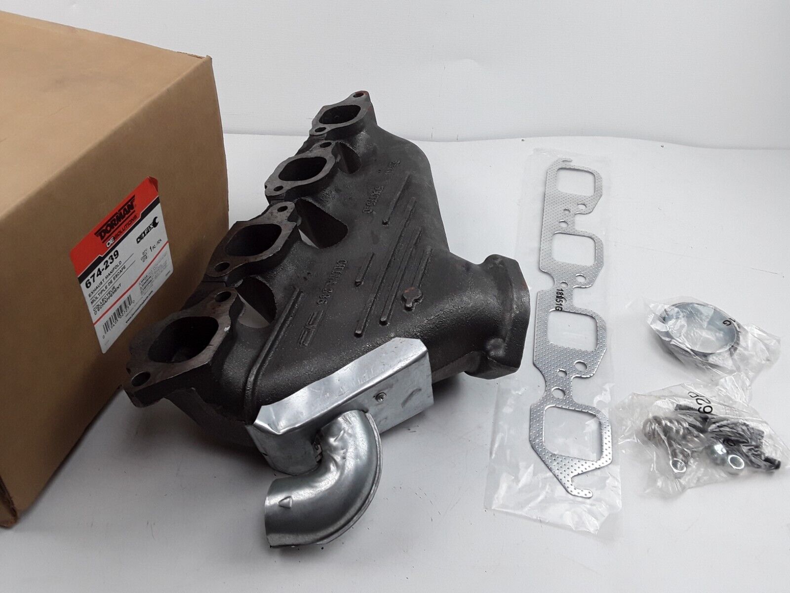 Exhaust Manifold W/Gaskets Hardware Dorman 674-239 For Chevrolet,GMC 1990-1998 - HotCarParts