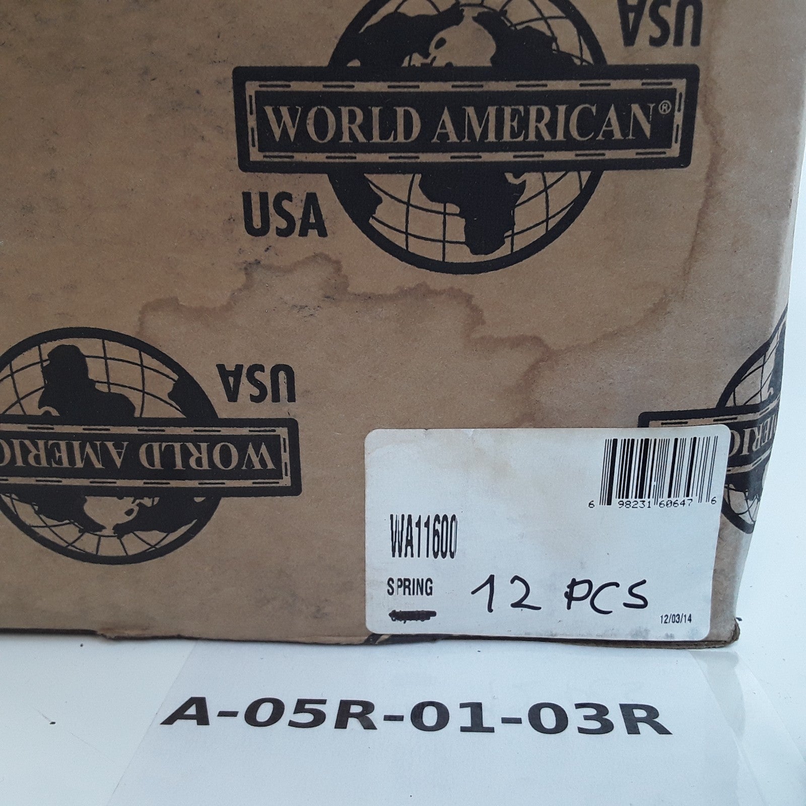 World American WA11600 Air Brake Line Support Spring Heavy Duty 12-Pecies
