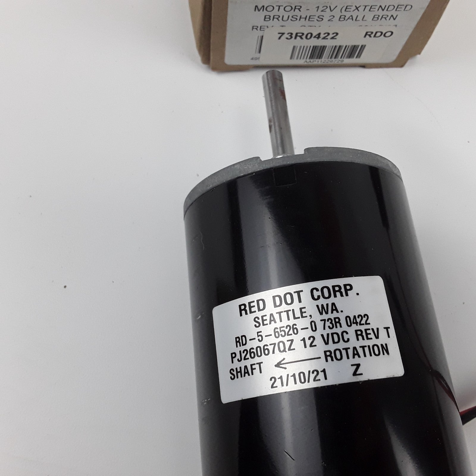 Single Shaft Blower Motor Fits Peterbilt Mack Western Star International 1981-04