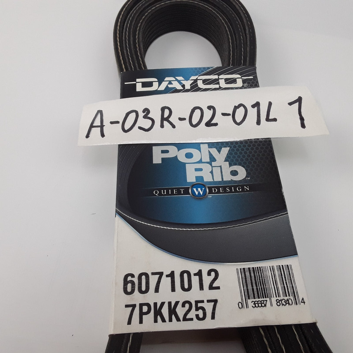 Dayco 6071012 Serpentine Belt Fits Volkswagen Phaeton Passat 2002 2003 2004-2006