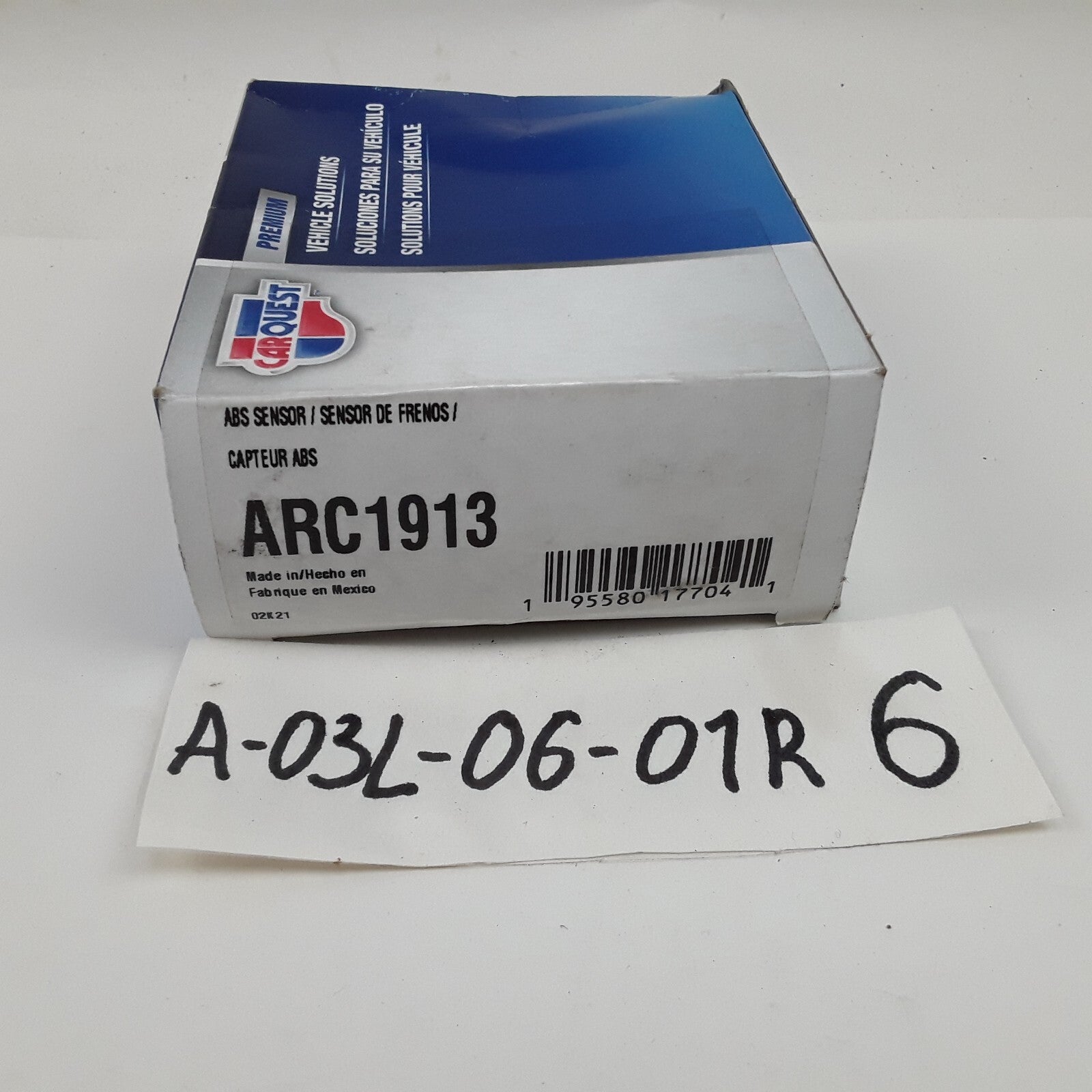 Carquest ARC1913 ABS Speed Sensor Heavy Duty Fits Honda CR-V (2012-2013)