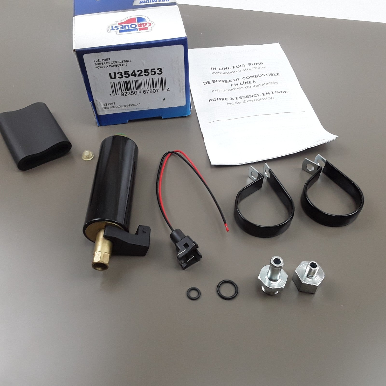 Carquest U3542553 Electric Fuel Pump Heavy Duty Fits Chrysler Imperial (1982)