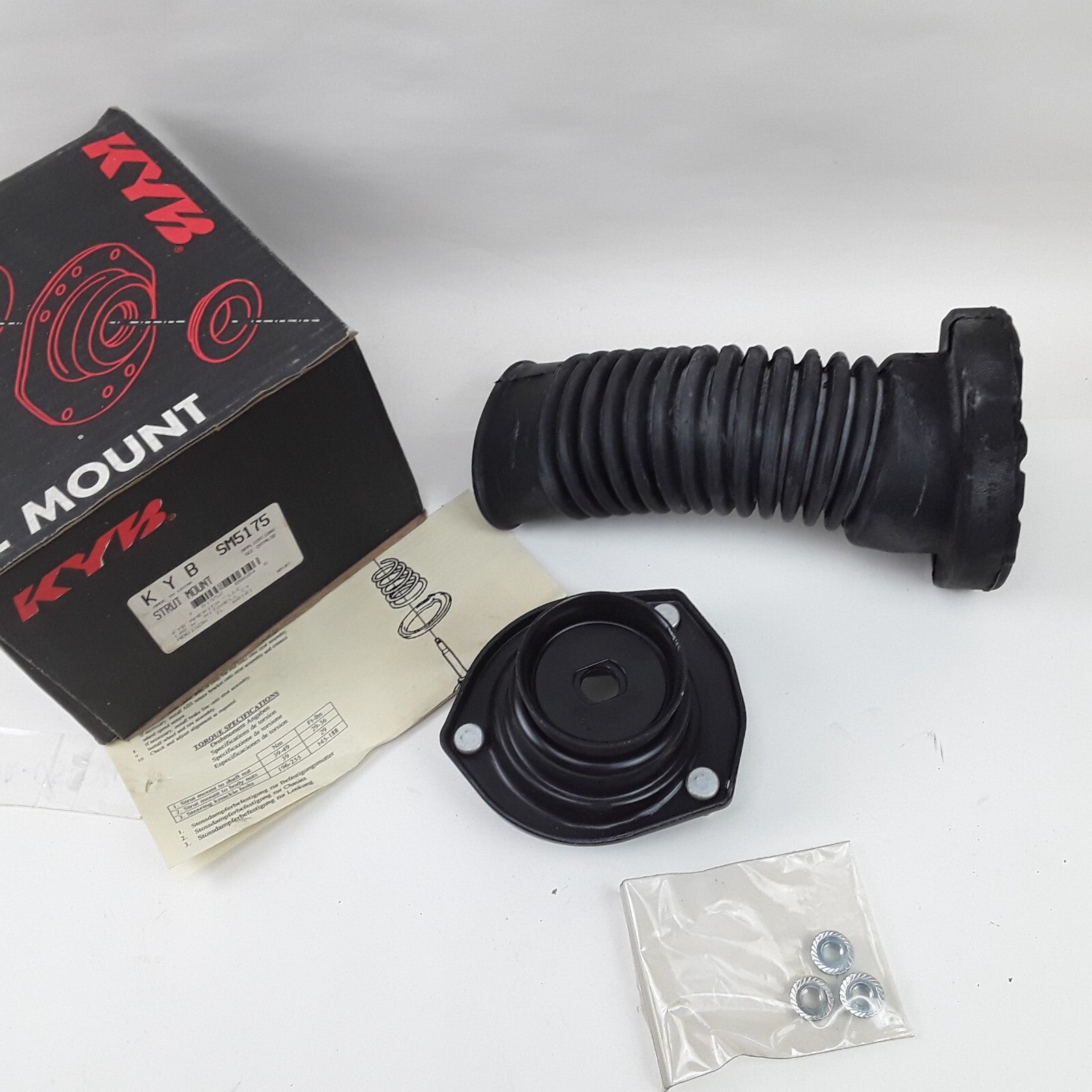 KYB SM5175 Rear Suspension Strut Mount Fits Lexus ES300 Toyota Camry 1997-2006