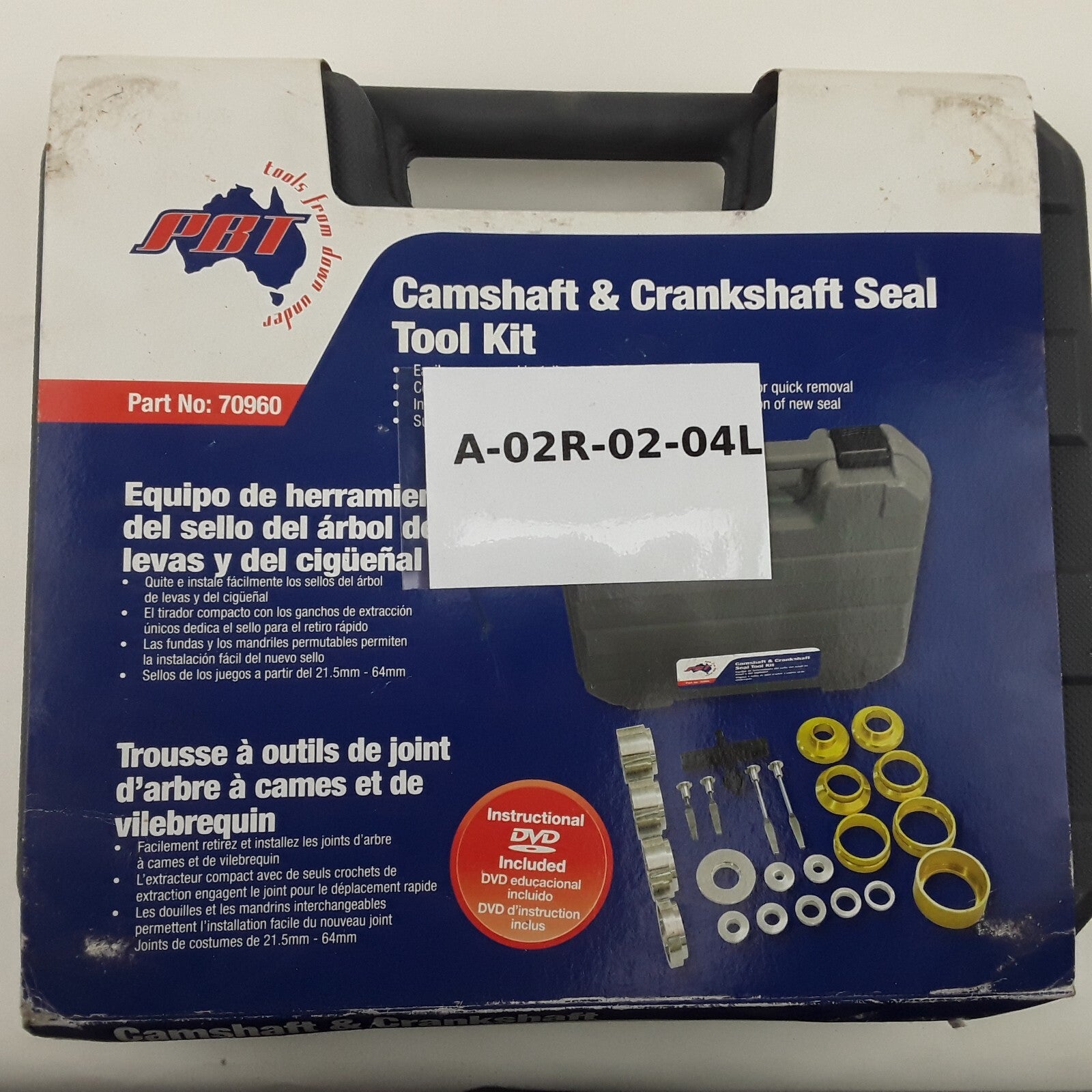 Private Brand Tools 70960 - Car Truck Crankshaft & Camshaft Seal Tool Kit