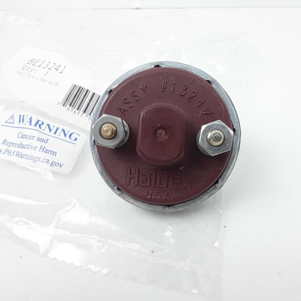 Haldex BE13241 Air Brake Low Pressure Switch Heavy Duty High Performance