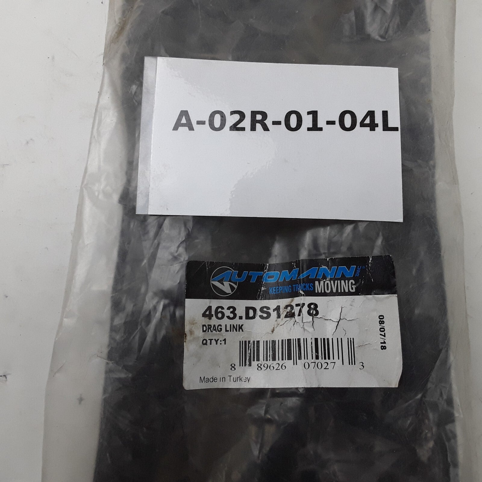 Automann 463.DS1278 Drag Link Assembly Black Fits C to C Chevrolet GM
