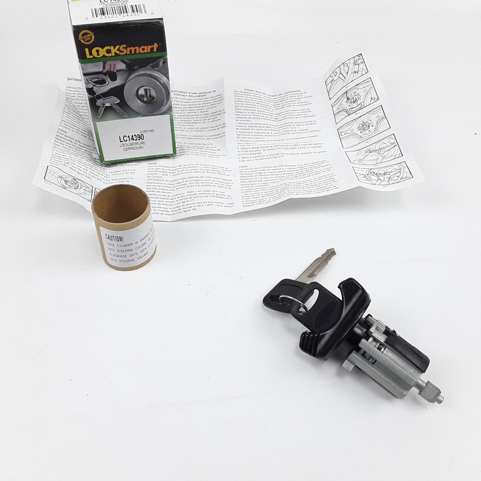 Ignition Lock Cylinder Fits Lincoln Mercury Ford (1990 1991 1992 1993 1994-1998)