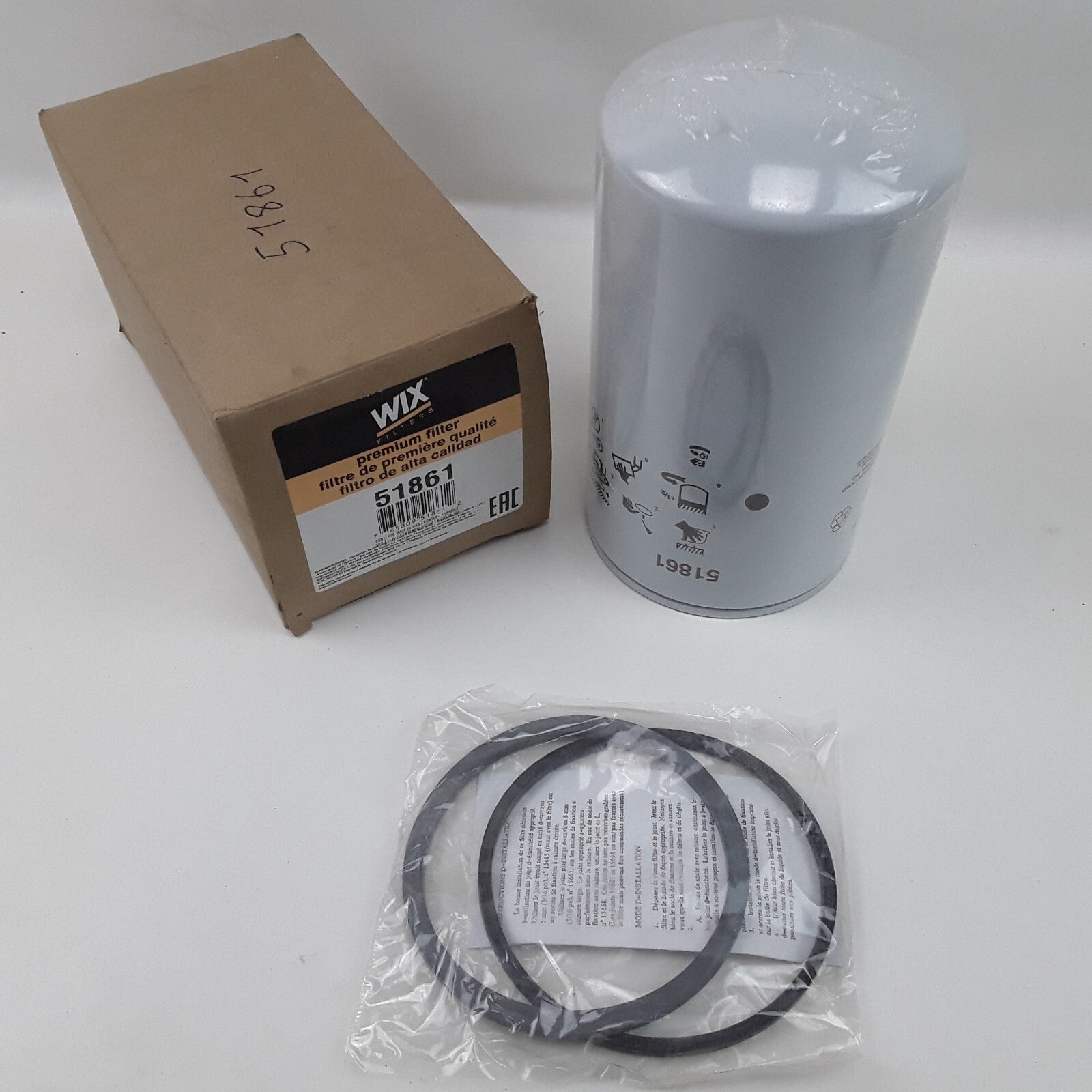 Spin-On Hydraulic Filter For Cross Hydraulics, Champion Motor Graders 25 Micron