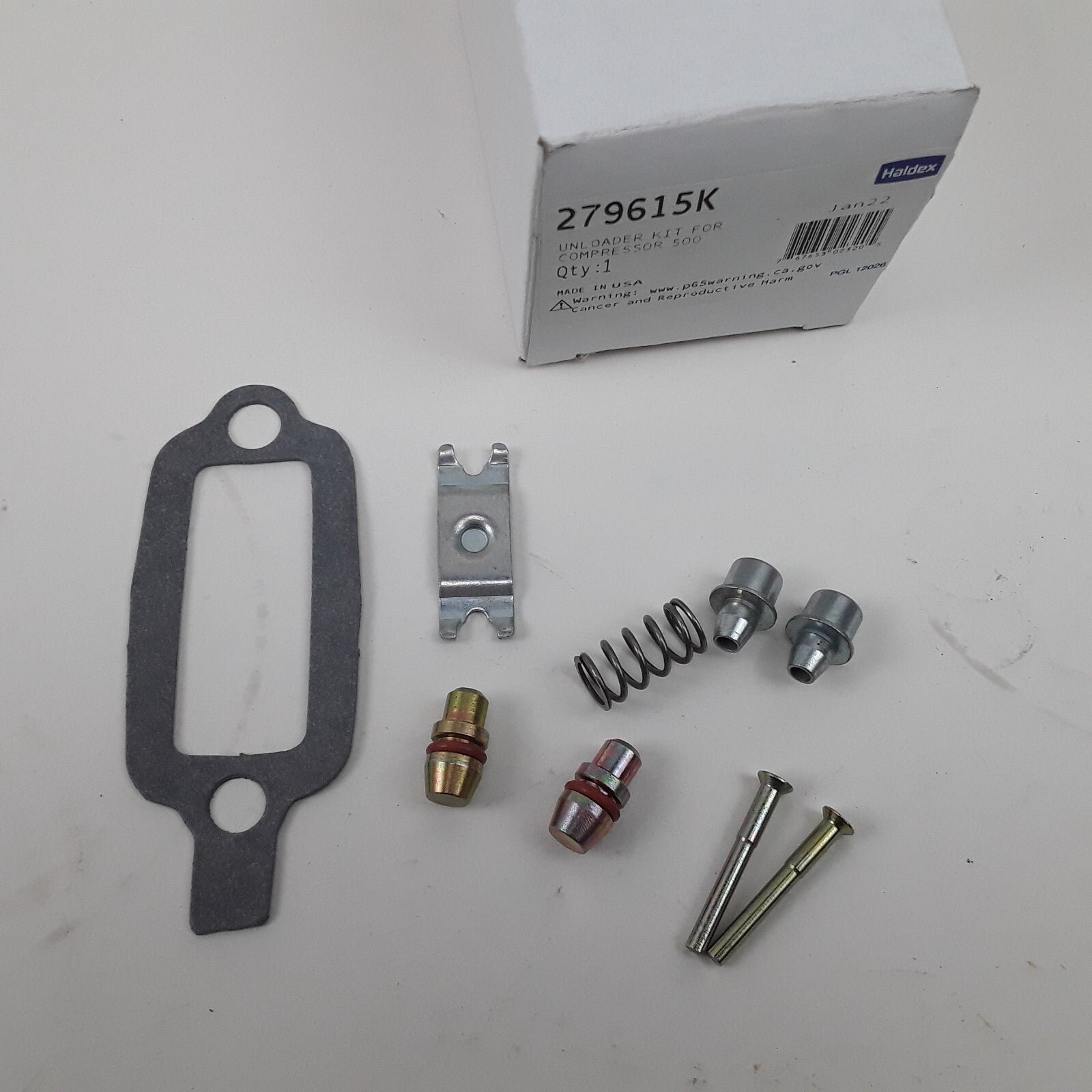 Haldex 279615K - Unloader Kit For Bendix TF500/TF501/TF600/TF700 Compressors