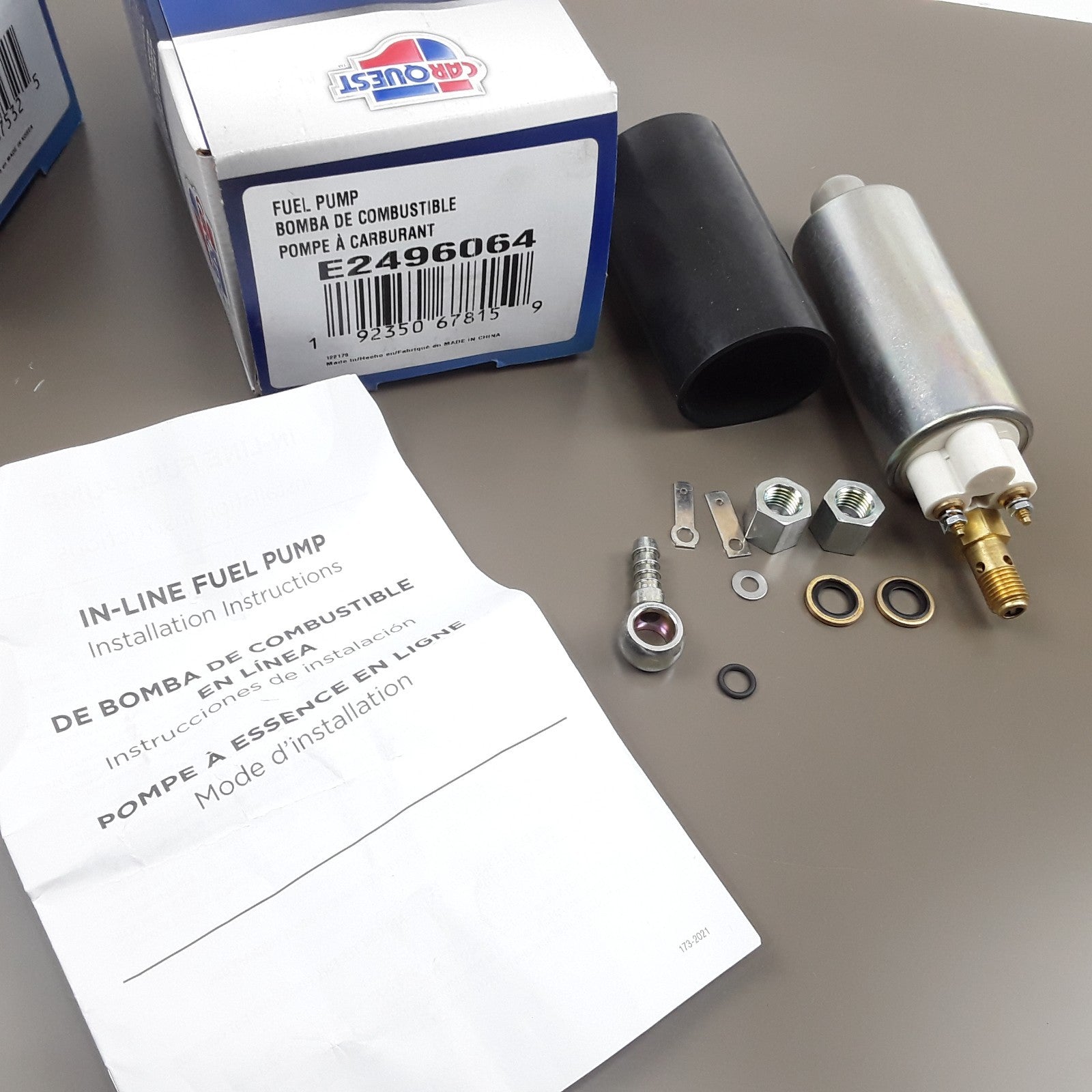 Electric Fuel Pump For Jaguar Renault Porsche Mercedes-Benz Volkswagen 1974-1996