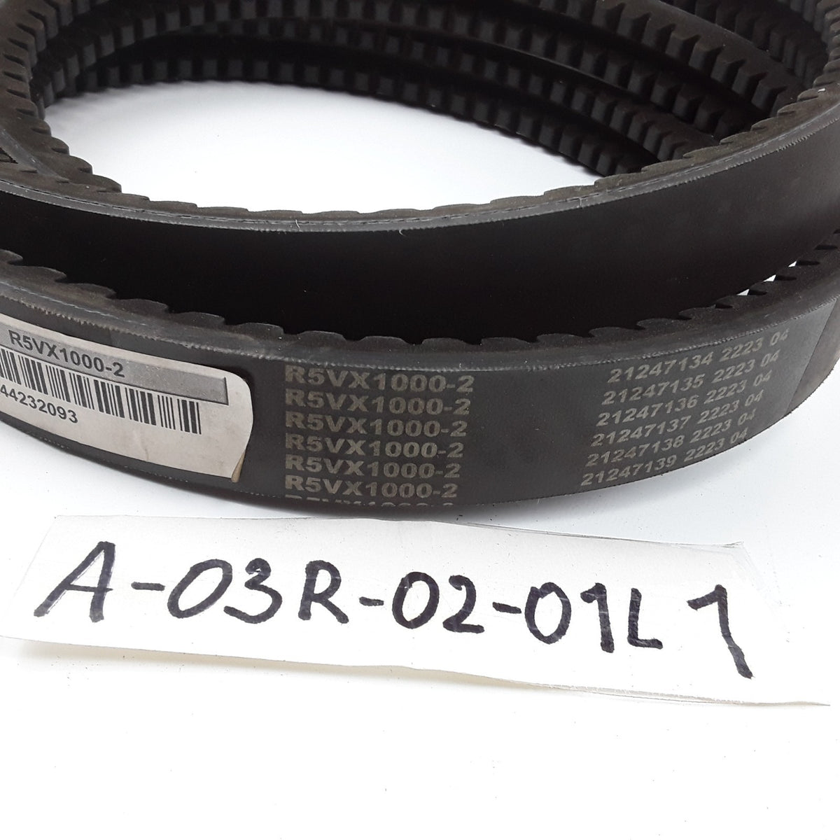 Dayco R5VX1000-2 VX-Wedge Banded V-Belt Heavy Duty High Performance