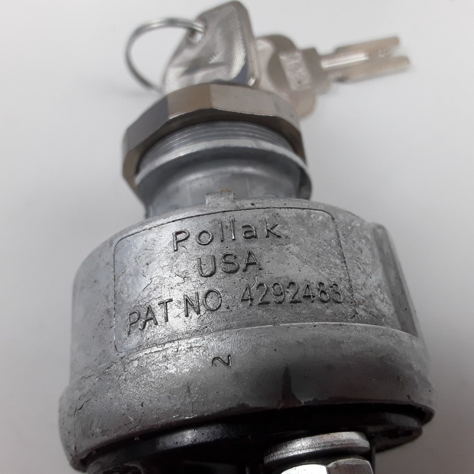 Ignition Starter Switch Fits Car Truck Forklift Tractor , pat no 4292483