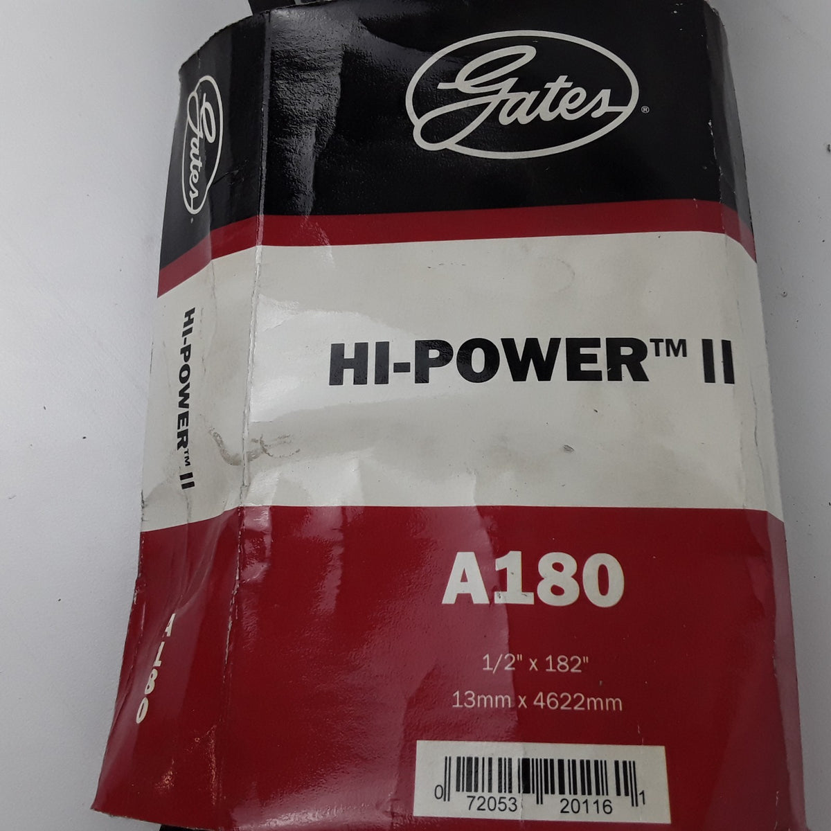 Gates A180 Belt For Massey Ferguson, 510SP, Chevrolet V-8 350, Straw Spreader