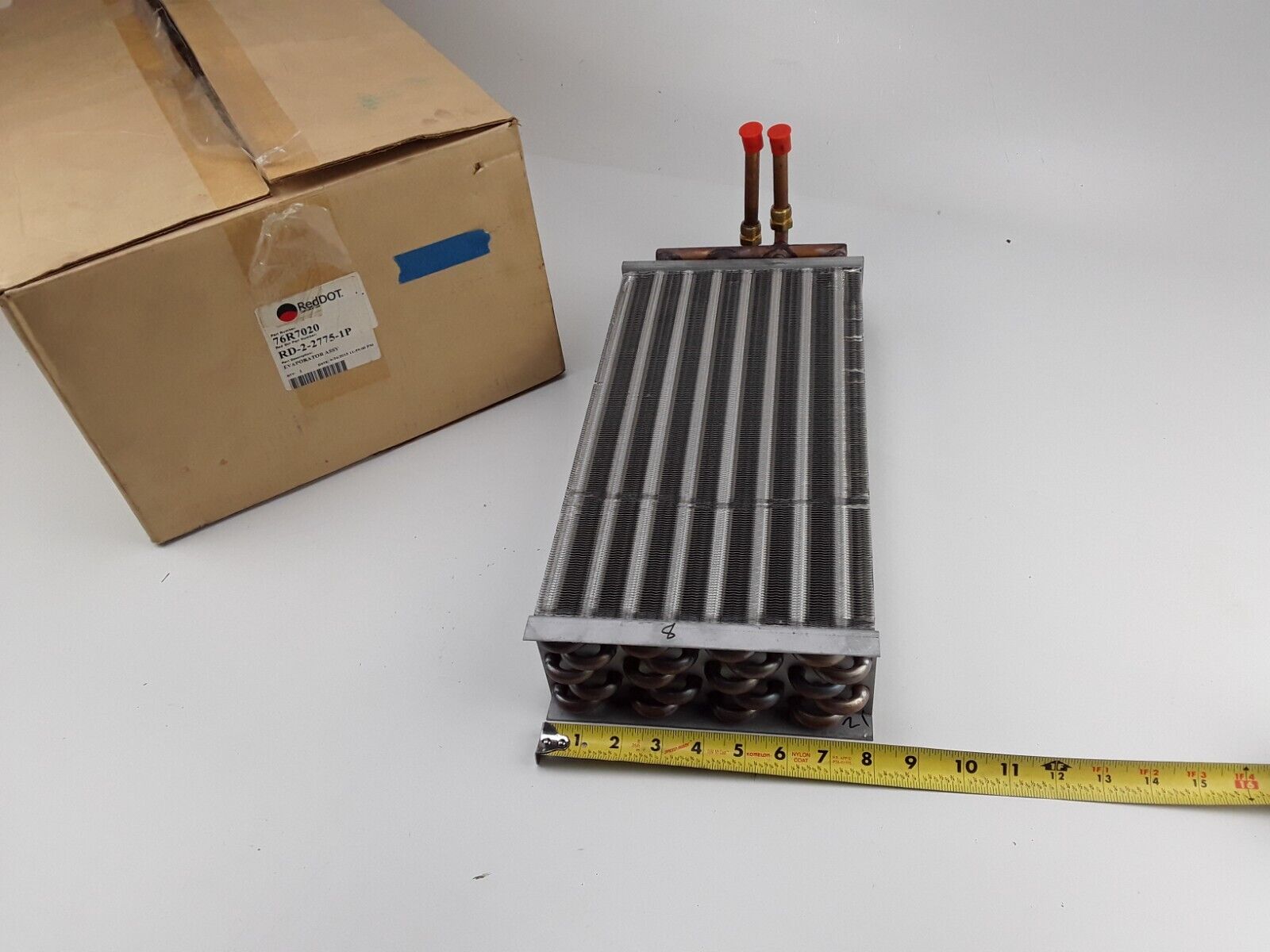 Red Dot Evaporator Coil for R-2510-0 15-3/64-in. - 76R7020 / RD-2-2775-1P - HotCarParts
